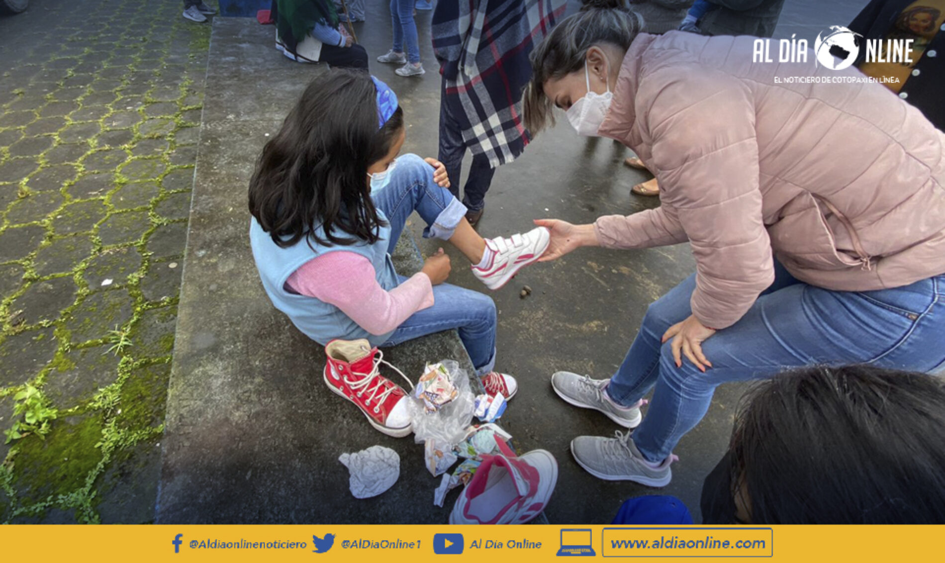 MUNICIPIO DE RIOBAMBA LLEGA CON AYUDA AL SUBTRÓPICO DE COTOPAXI POR GESTIÓN DE CONCEJAL CHUGCHILÁN