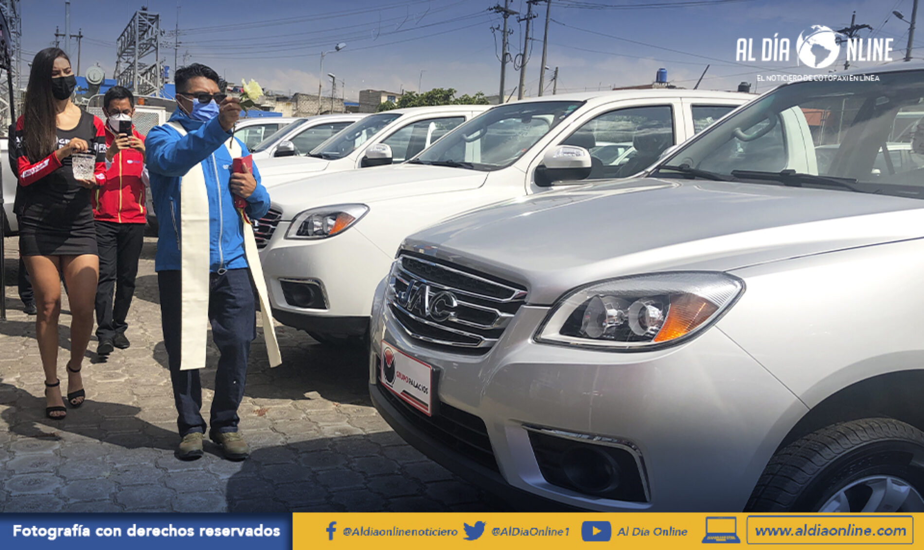 ELEPCO ADQUIRIÓ 27 CAMIONETAS JAC PARA MEJORAR SUS SERVICIOS Y PRODUCTIVIDAD A FAVOR DE COTOPAXI
