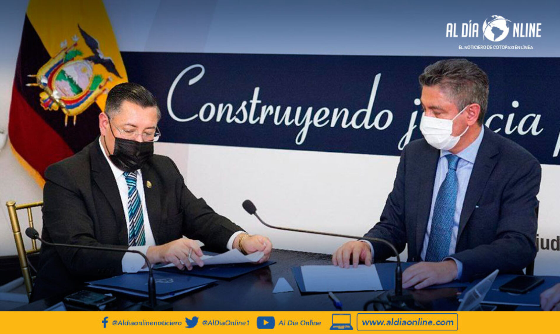 CNJ Y CJ SUSCRIBEN OFICIO DE REQUERIMIENTO DE RECURSOS AL MINISTERIO DE FINANZAS PARA DAR CUMPLIMIENTO A LA SENTENCIA DE LA CORTE CONSTITUCIONAL