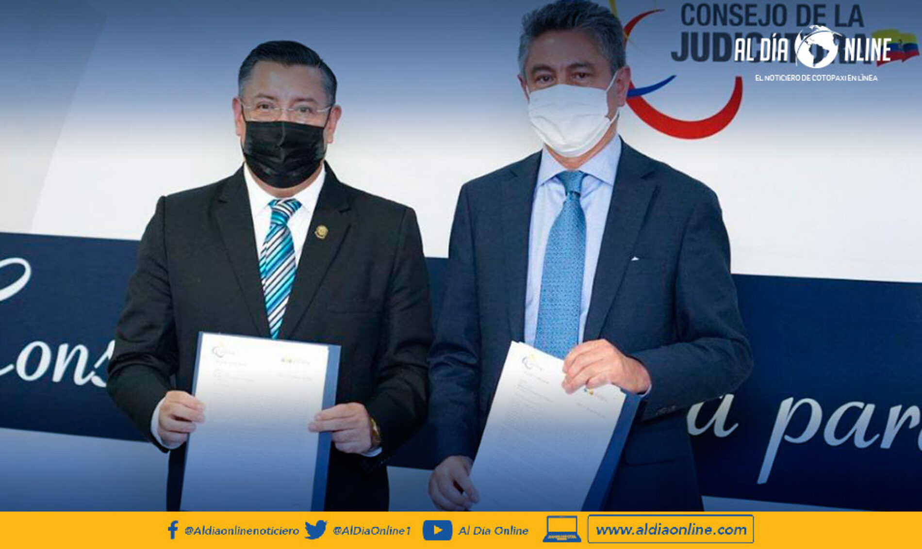 CNJ Y CJ SUSCRIBEN OFICIO DE REQUERIMIENTO DE RECURSOS AL MINISTERIO DE FINANZAS PARA DAR CUMPLIMIENTO A LA SENTENCIA DE LA CORTE CONSTITUCIONAL