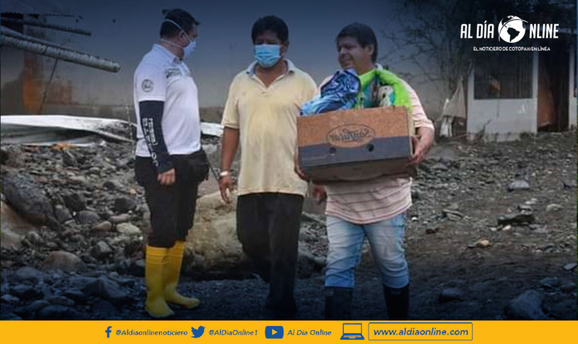 AUTORIDADES VISITARON LOS SECTORES AFECTADOS POR LA EMERGENCIA INVERNAL EN EL SUB TRÓPICO DE COTOPAXI.