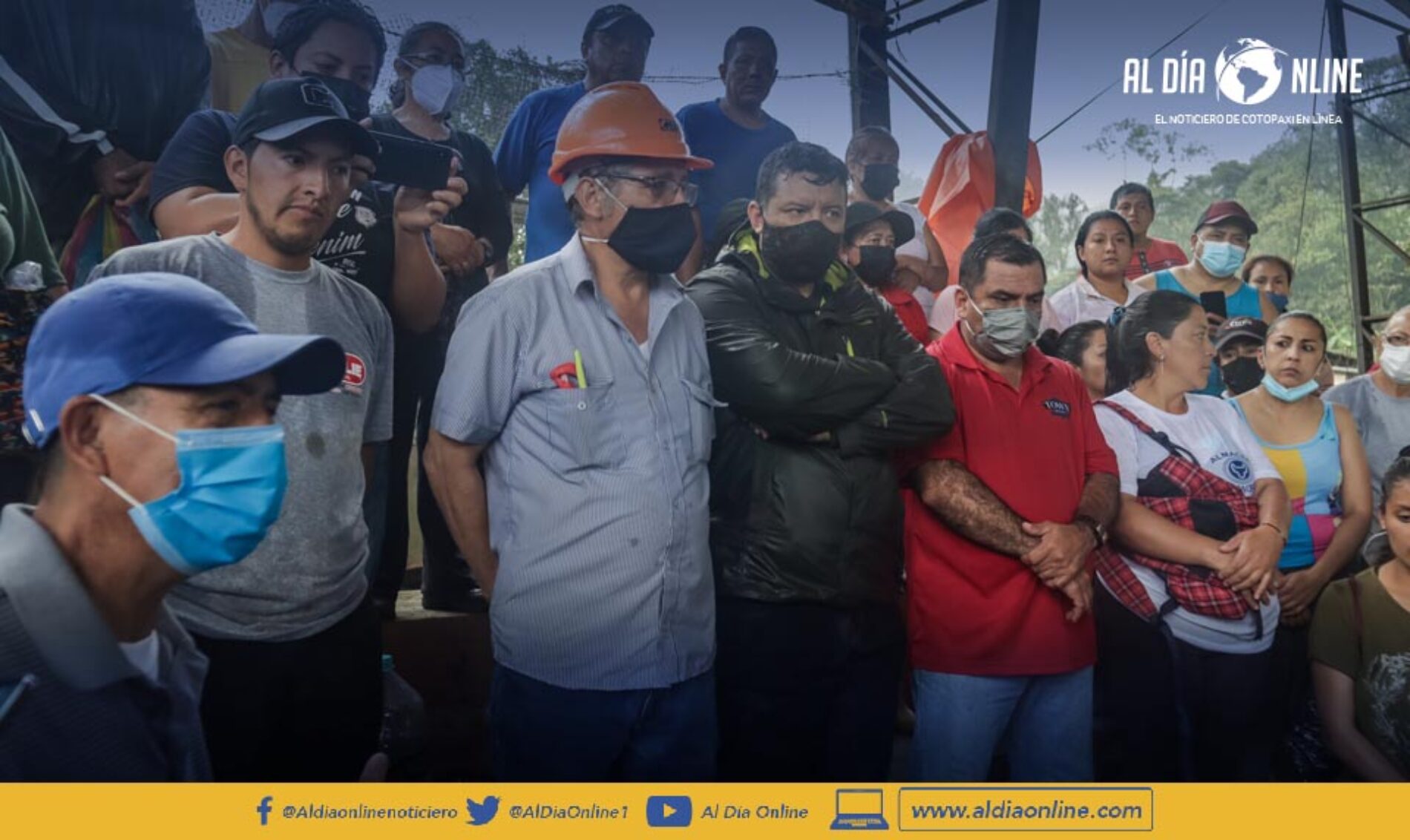 RECINTO EL PALMAR RECIBIÓ CON ESPERANZA LA VISITA DEL MINISTRO MARCELO CABRERA