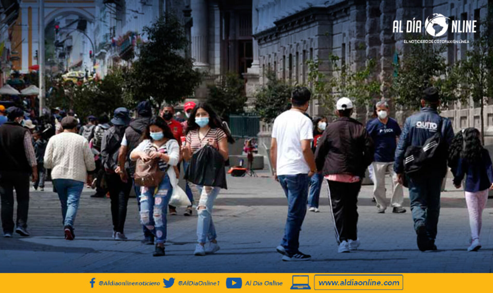 TENDENCIA DE CASOS COVID-19 BAJA EN ECUADOR, COTOPAXI EN NIVEL MEDIO.