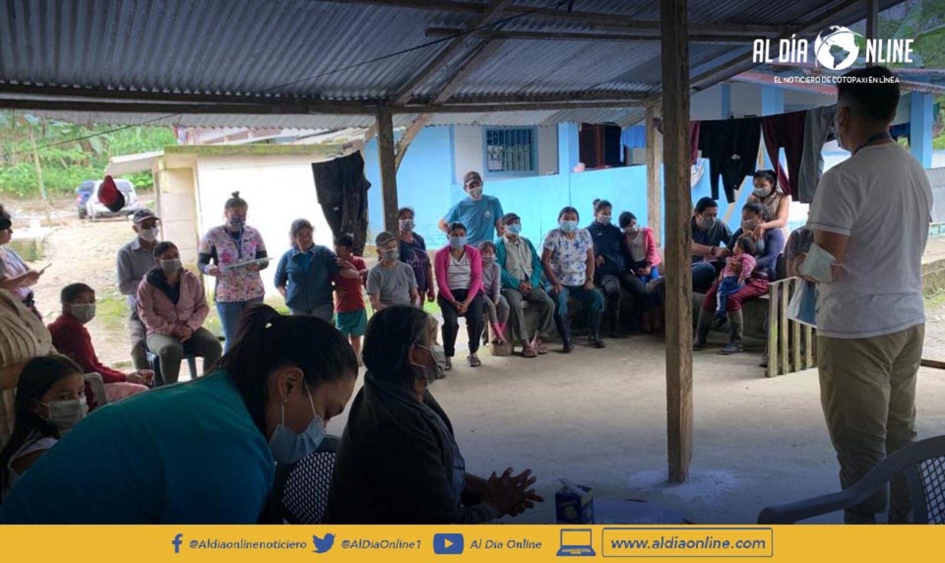 BRIGADA MÉDICA DEL SEGURO SOCIAL CAMPESINO LLEGÓ A COMUNIDADES DE COTOPAXI