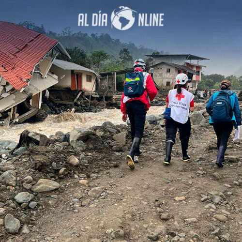 CRUZ ROJA ECUATORIANA JUNTA PROVINCIAL DE COTOPAXI BRINDA ASITENCIA HUMANITARIA EN LAS COMUNIDADES AFECTADAS POR EL INVERNAL EN COTOPAXI
