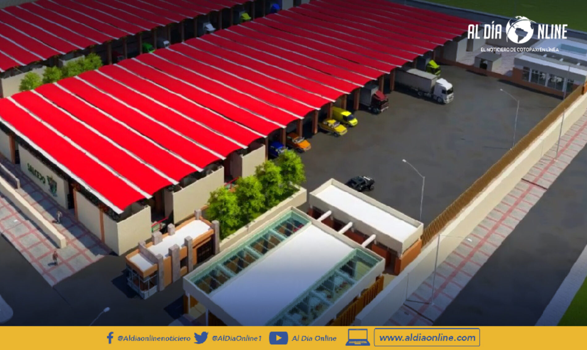 MERCADO MAYORISTA DEL CANTÓN SALCEDO A ESPERA DE ADJUDICACIÓN DE CONTRATISTA (VIDEO)