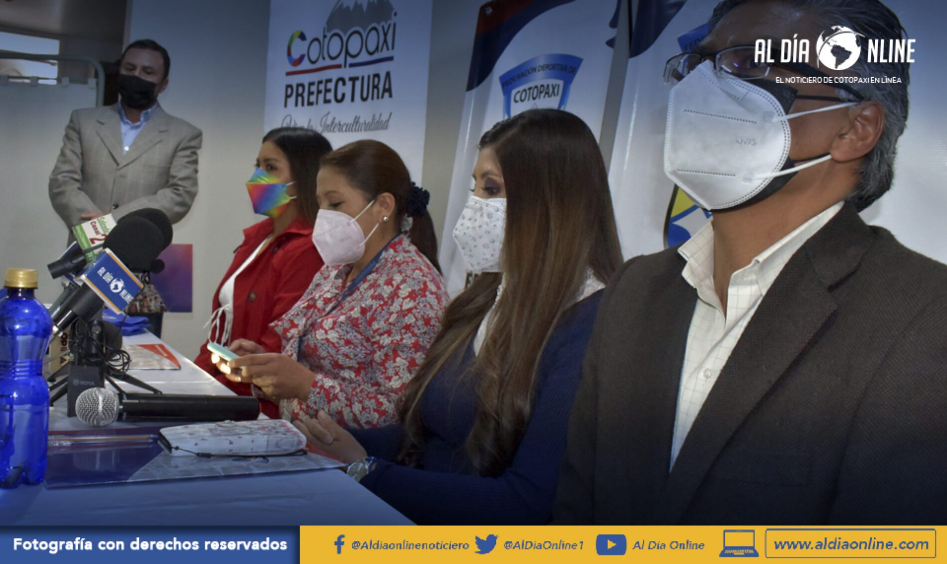PATRONATO PROVINCIAL DE COTOPAXI FIRMA CONVENIO PARA BENEFICIO DEL DEPORTE FEDERATIVO (VIDEO)