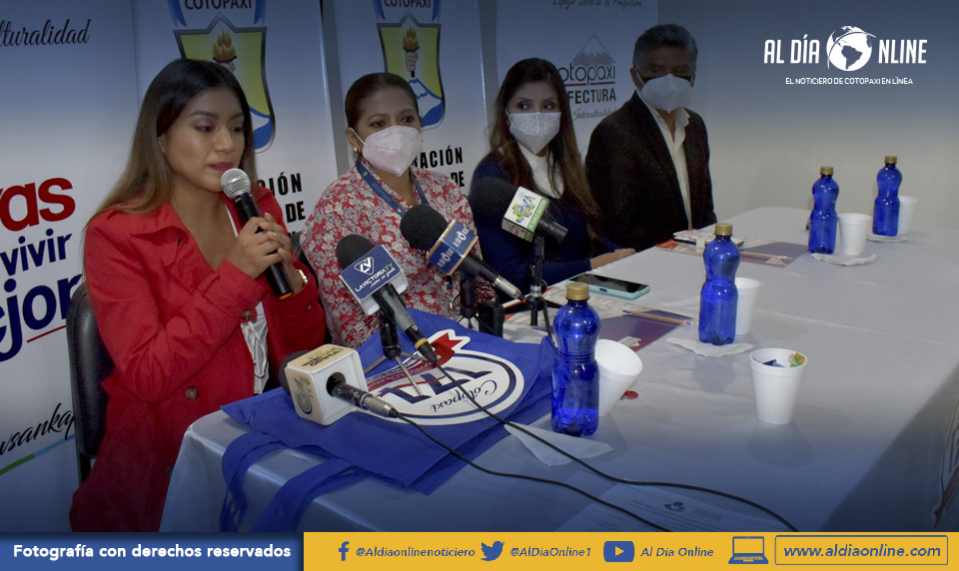 PATRONATO PROVINCIAL DE COTOPAXI FIRMA CONVENIO PARA BENEFICIO DEL DEPORTE FEDERATIVO (VIDEO)