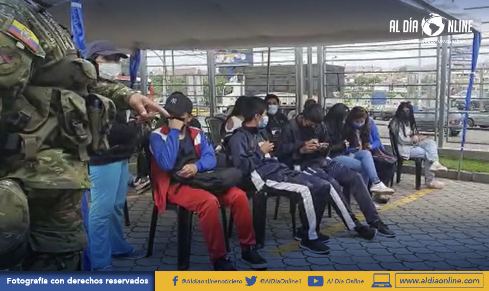 MALL MALTERÍA PLAZA CIERRA PUNTO DE VACUNACIÓN CON 30 MIL PERSONAS INOCULADAS. (VIDEO)