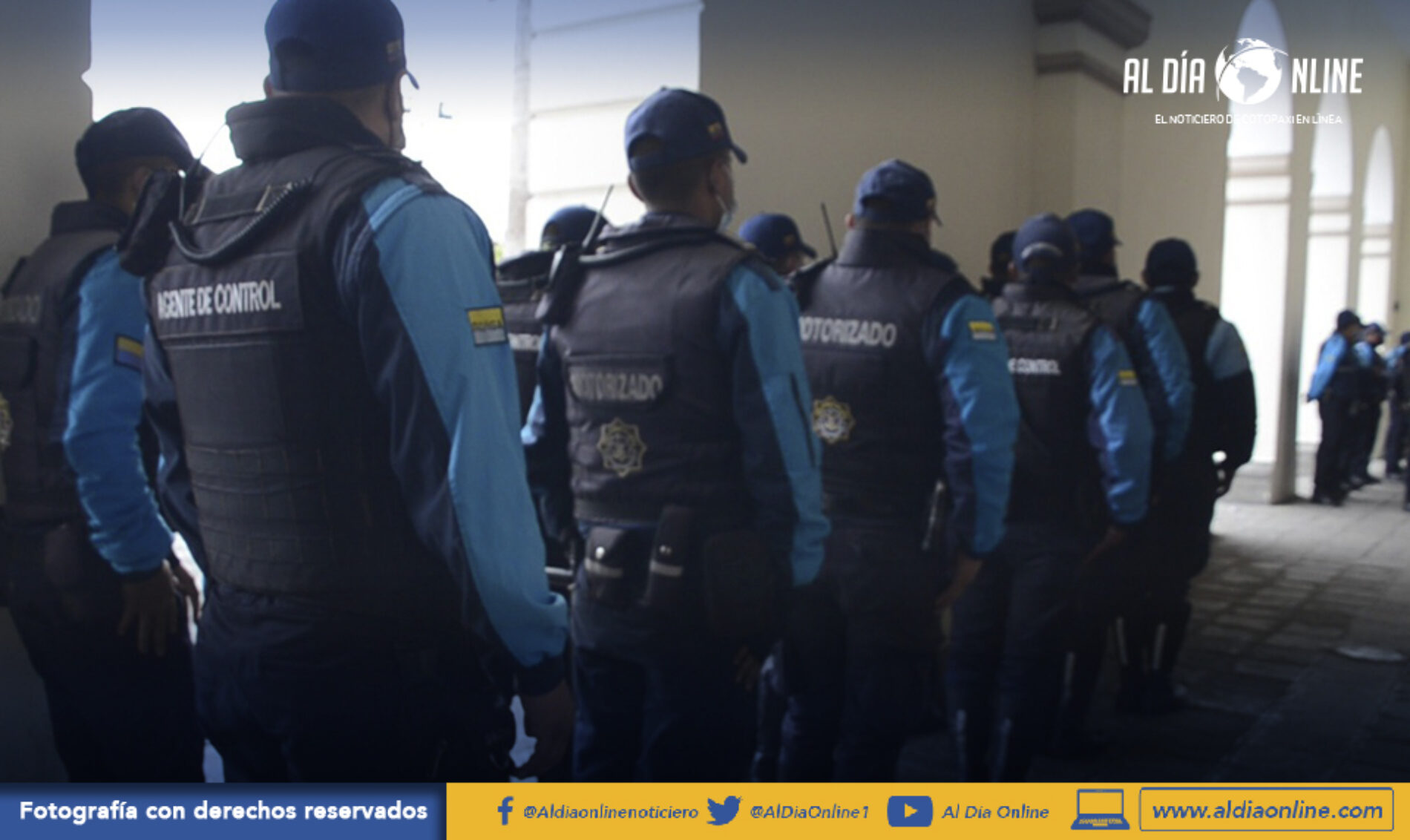 96 AGENTES DE CONTROL MUNICIPAL RECIBEN CAPACITACIONES EN VARIOS TEMAS DE SEGURIDAD. (VIDEO)