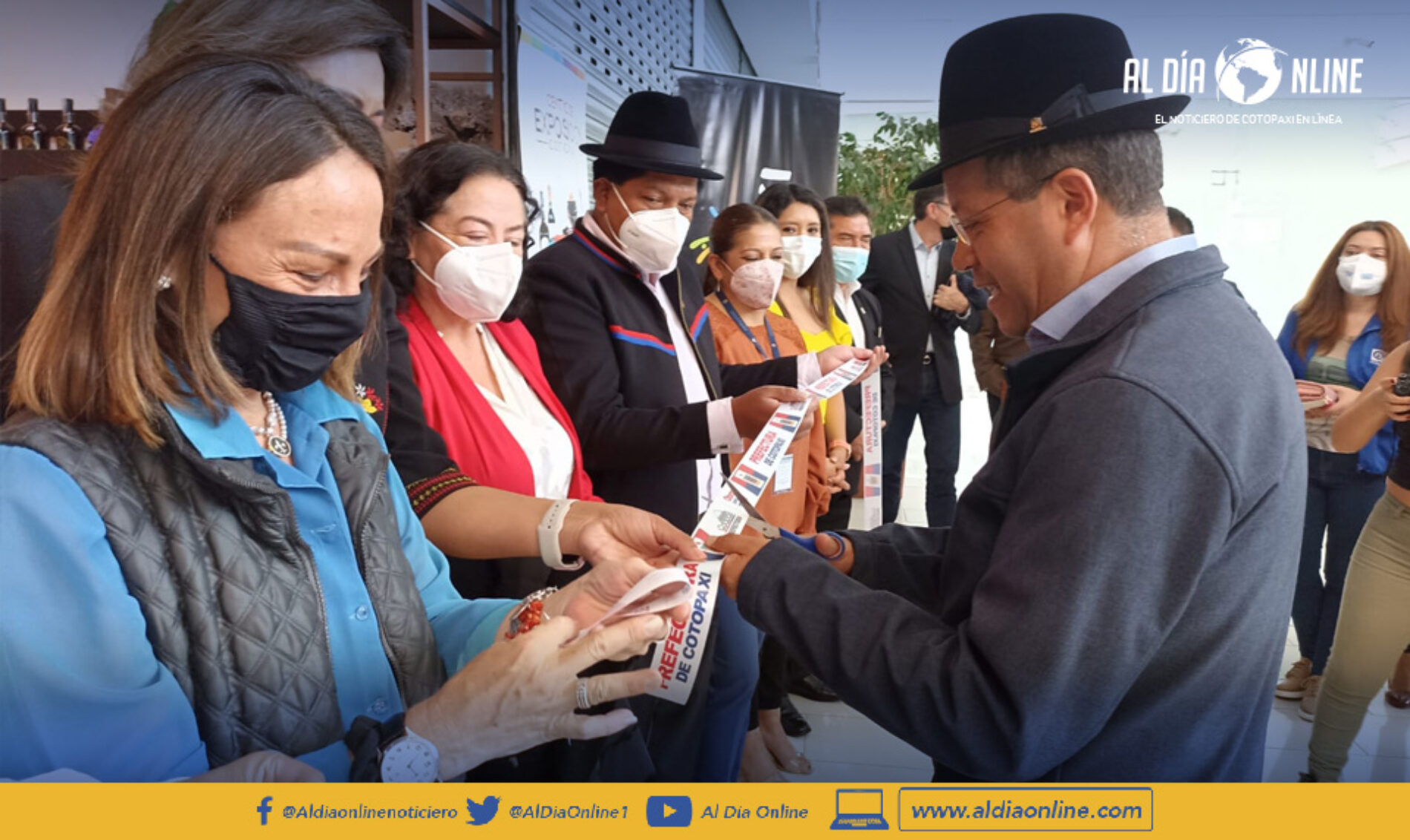 GOBIERNO PROVINCIAL INAUGURÓ TIENDA COTOPAXI KAWSAY EN EL AEROPUERTO DE QUITO.(VIDEO)