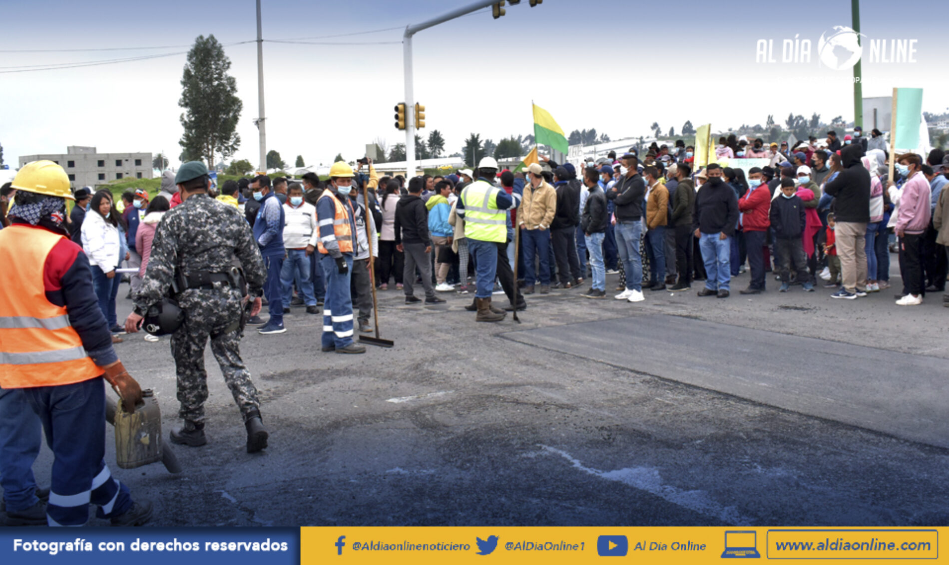 DIÁLOGO CON MINISTRO DE TRANSPORTE Y OBRAS PÚBLICAS SIGUE EN ESPERA PARA DAR SOLUCIÓN A INTERCAMBIADOR DE SAQUISILÍ  (VIDEO)