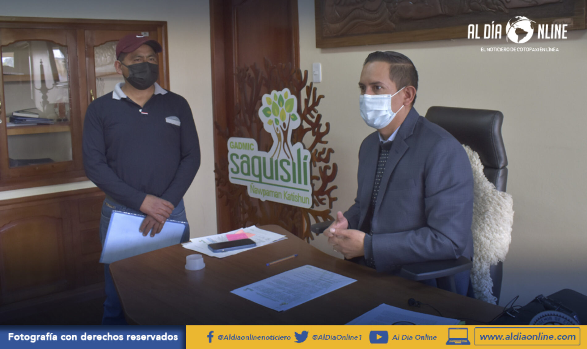 BARRIO CHANTILÍN CHICO EN SAQUISILÍ FIRMAN CONVENIO PARA CONTAR CON SERVICIO DE AGUA POTABLE (VIDEO)