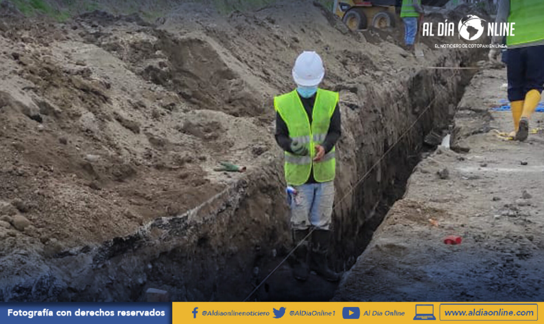 DIMAPAL DESARROLLA TRABAJOS DE TUBERÍAS DE ALCANTARILLADO EN INGRESO A PILACOTO (VIDEO)