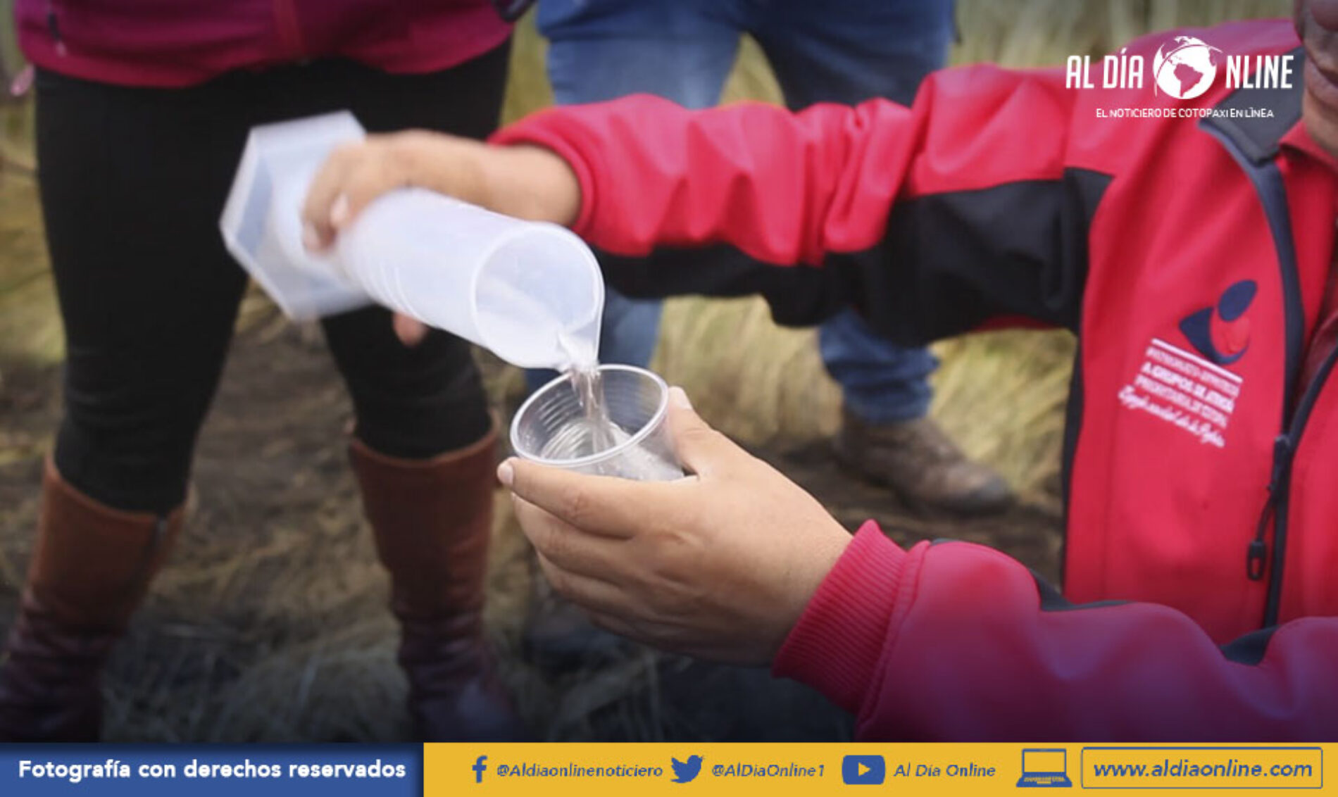 PROYECTOS EN PRECAUTELAR EL AGUA EN LA PROVINCIA DE COTOPAXI, SE VIENE REALIZANDO DESDE LA PREFECTURA. (VIDEO)
