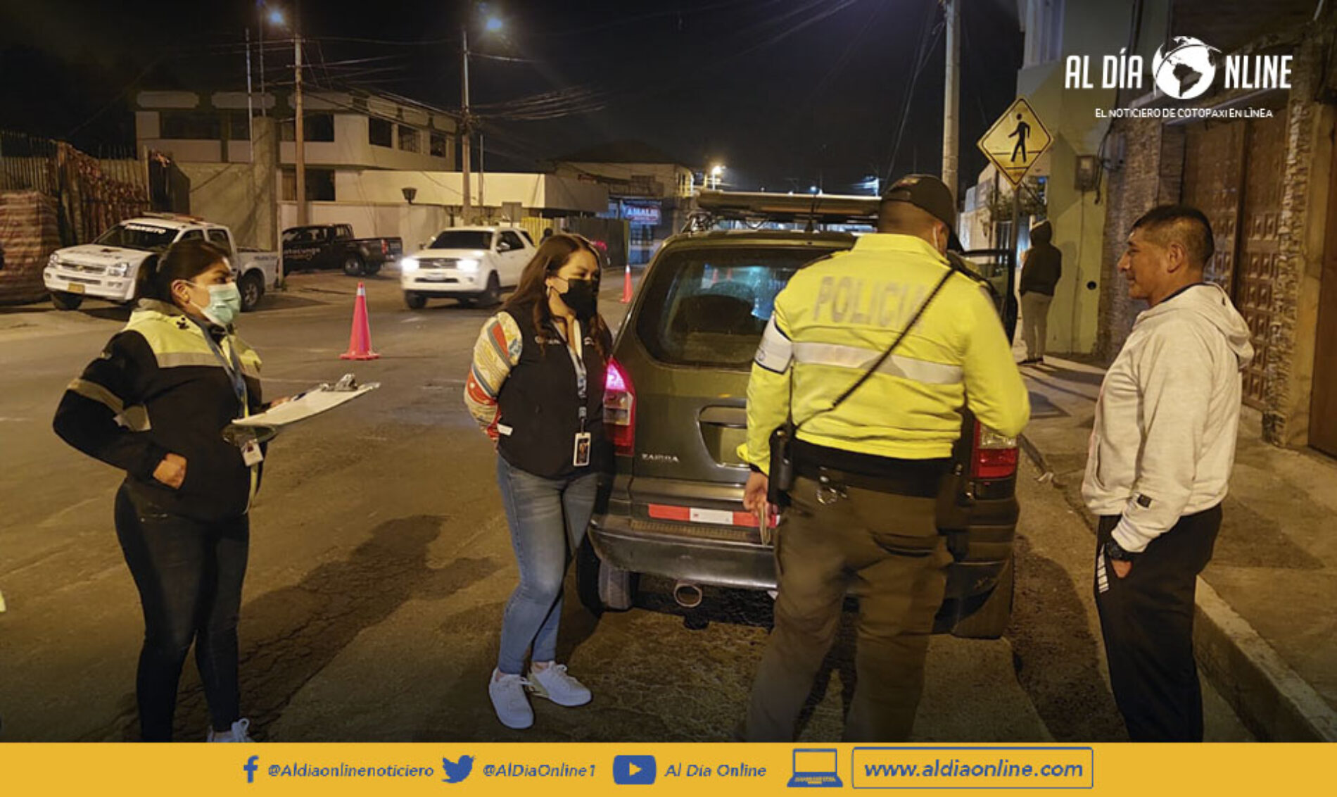 700 LIBADORES FUERON RETIRADOS DE LAS VÍAS PÚBLICAS DURANTE EL FIN DE SEMANA EN LATACUNGA. (VIDEO)