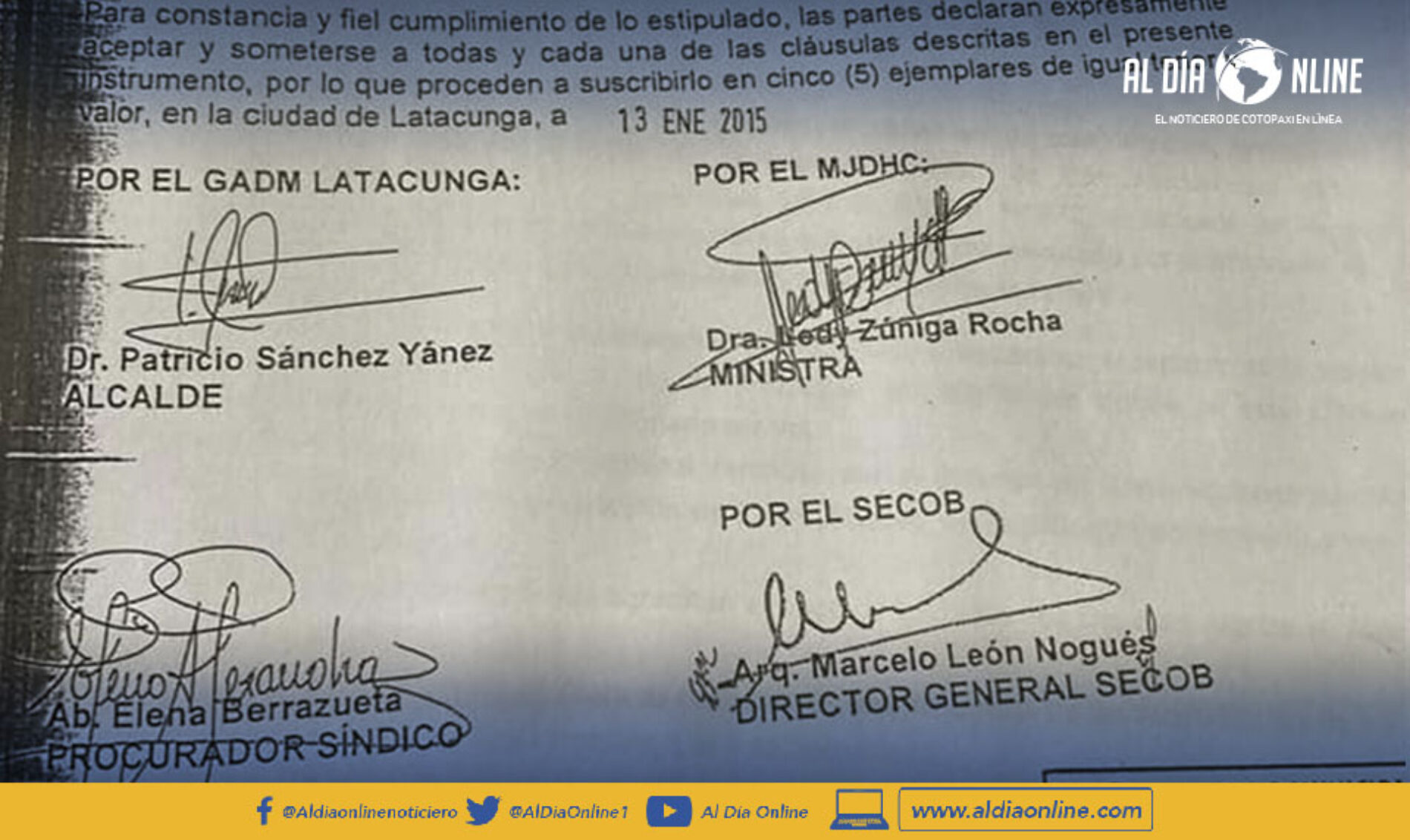 RODRIGO ESPÍN, EXALCALDE DE LATACUNGA, ACLARA RESPONSABILIDAD DE LA CONSTRUCCIÓN DEL CRS COTOPAXI. (VIDEO)