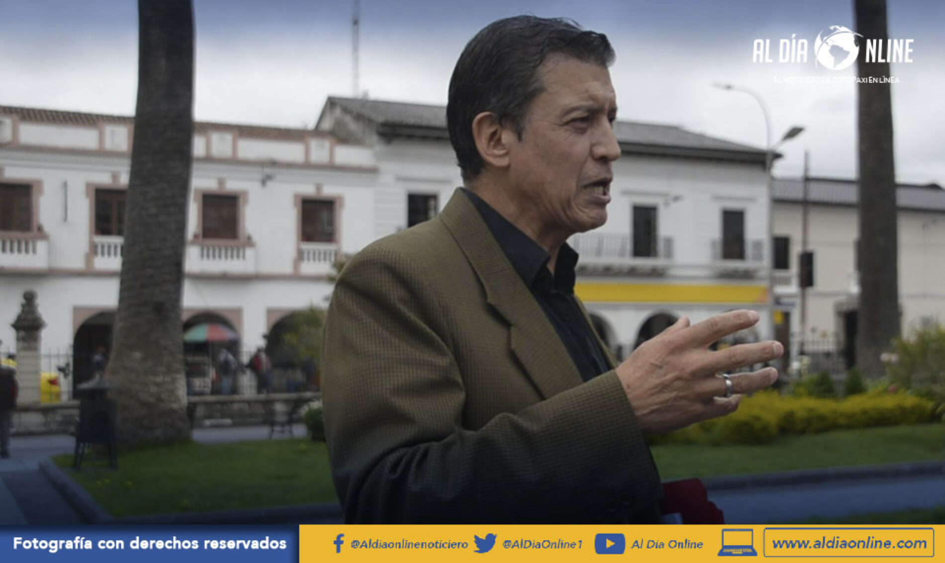 RODRIGO ESPÍN, EXALCALDE DE LATACUNGA, ACLARA RESPONSABILIDAD DE LA CONSTRUCCIÓN DEL CRS COTOPAXI. (VIDEO)