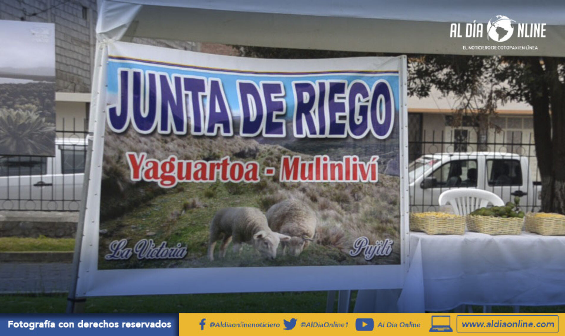 TRABAJOS PARA CONSERVAR EL AGUA, SE PLANIFICA DESDE EL GADP COTOPAXI.