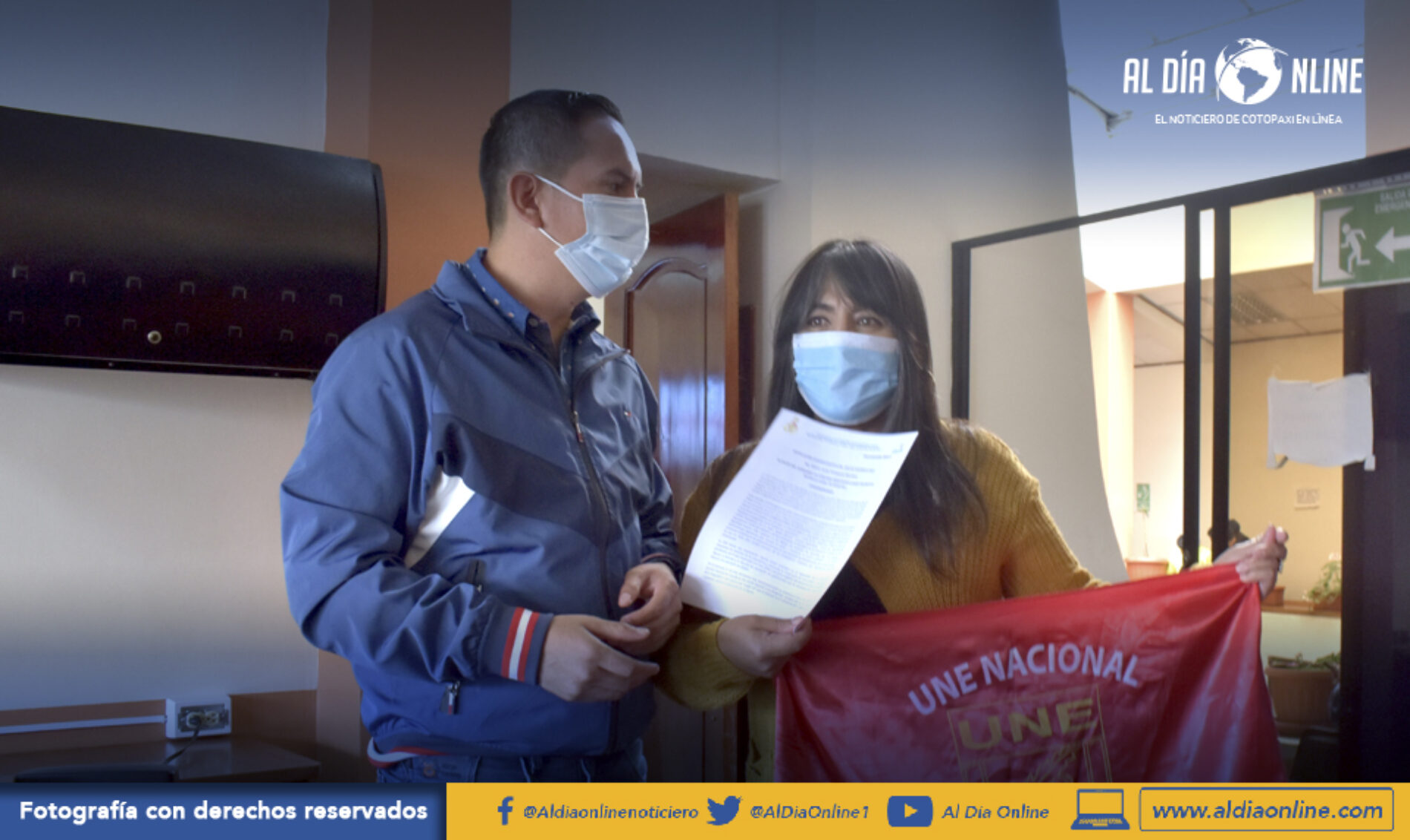 UNE SAQUISILÍ RECUERPA SU SEDE MEDIANTE RESULUCIÓN ADMNISTRATIVA FIRMADA POR ALCALDE JAVIER VELÁSQUEZ (VIDEOS)