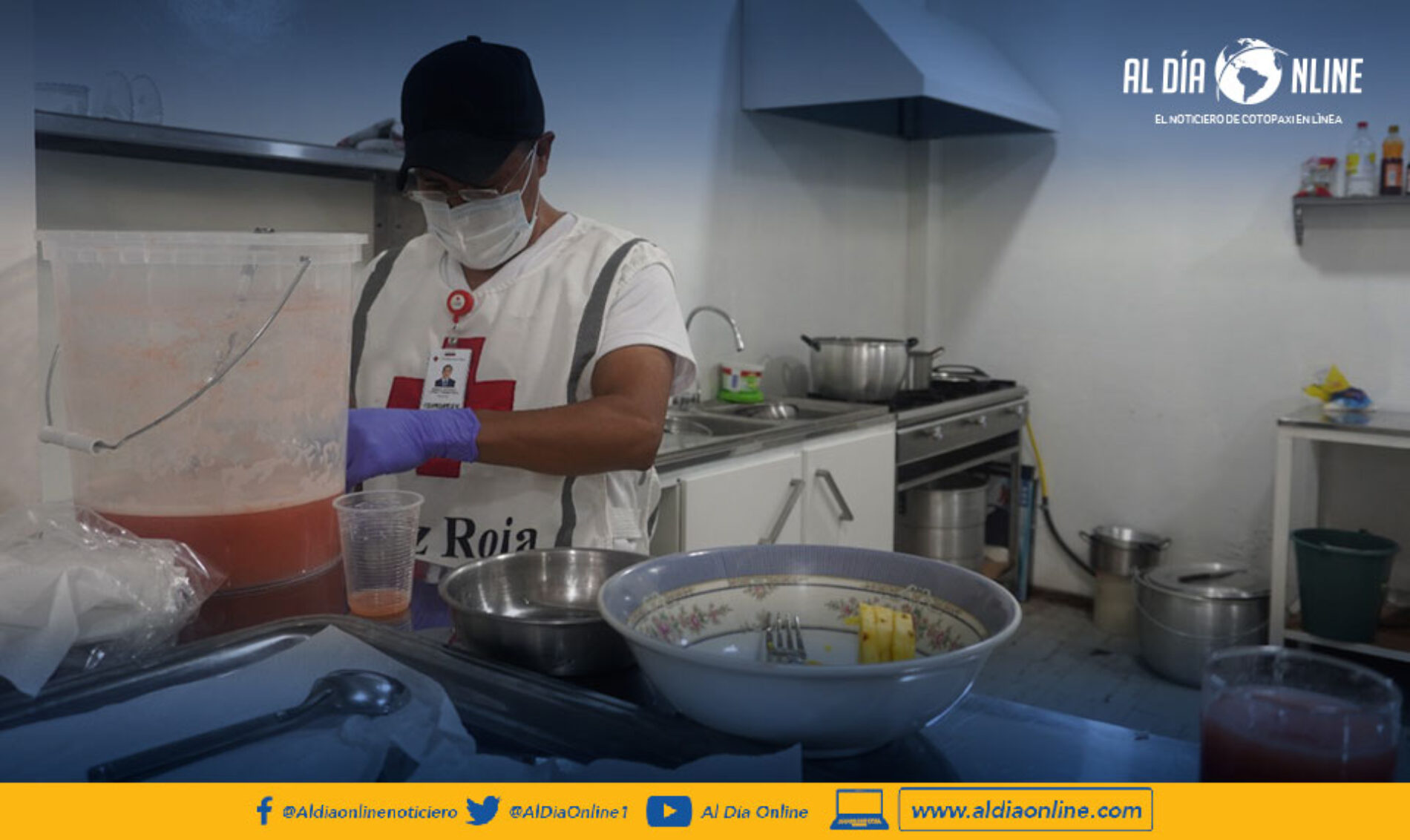 COMEDOR COMUNITARIO DE CRUZ ROJA ECUATORIANA JUNTA PROVINCIAL DE COTOPAXI CELEBRA EL DÍA INTERNACIONAL DE LOS VOLUNTARIOS