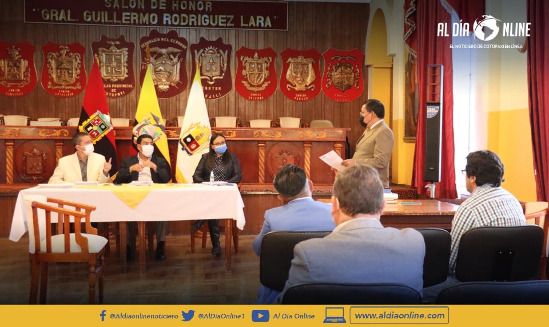 GADMIC PUJILÍ SUSPENDE SESIÓN EXTRAORDINARIA POR FALTA DE QUÓRUM.