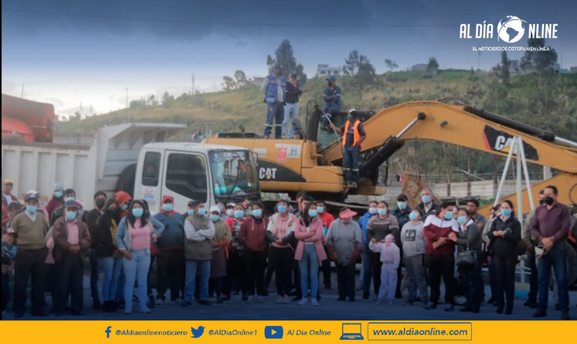 MEJORAMIENTO VIAL SANTO SAMANA-UTC, UNA REALIDAD