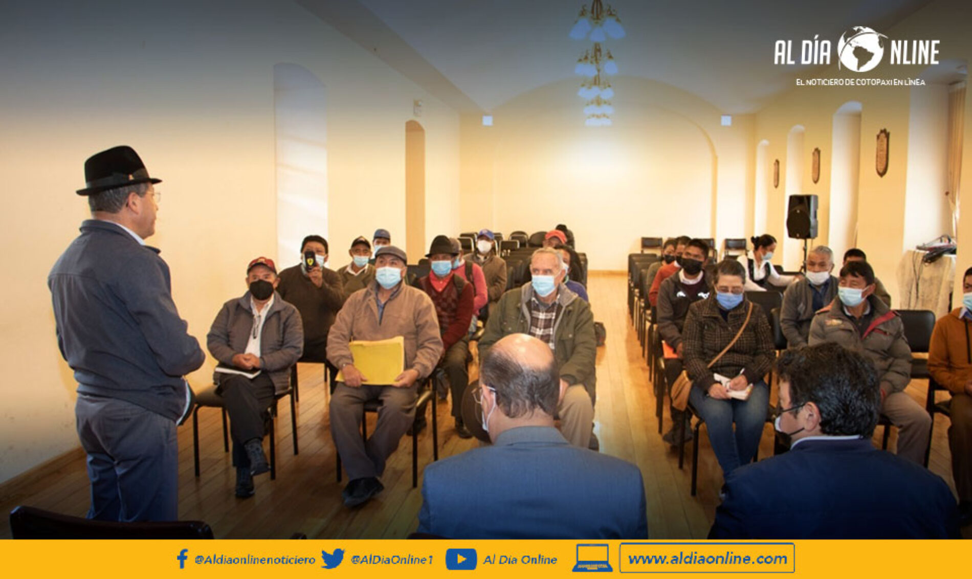 REGANTES EXIGEN AL GOBIERNO EL PAGO DE LAS DEUDAS PARA LA EJECUCIÓN DE PROYECTOS DE RIEGO.