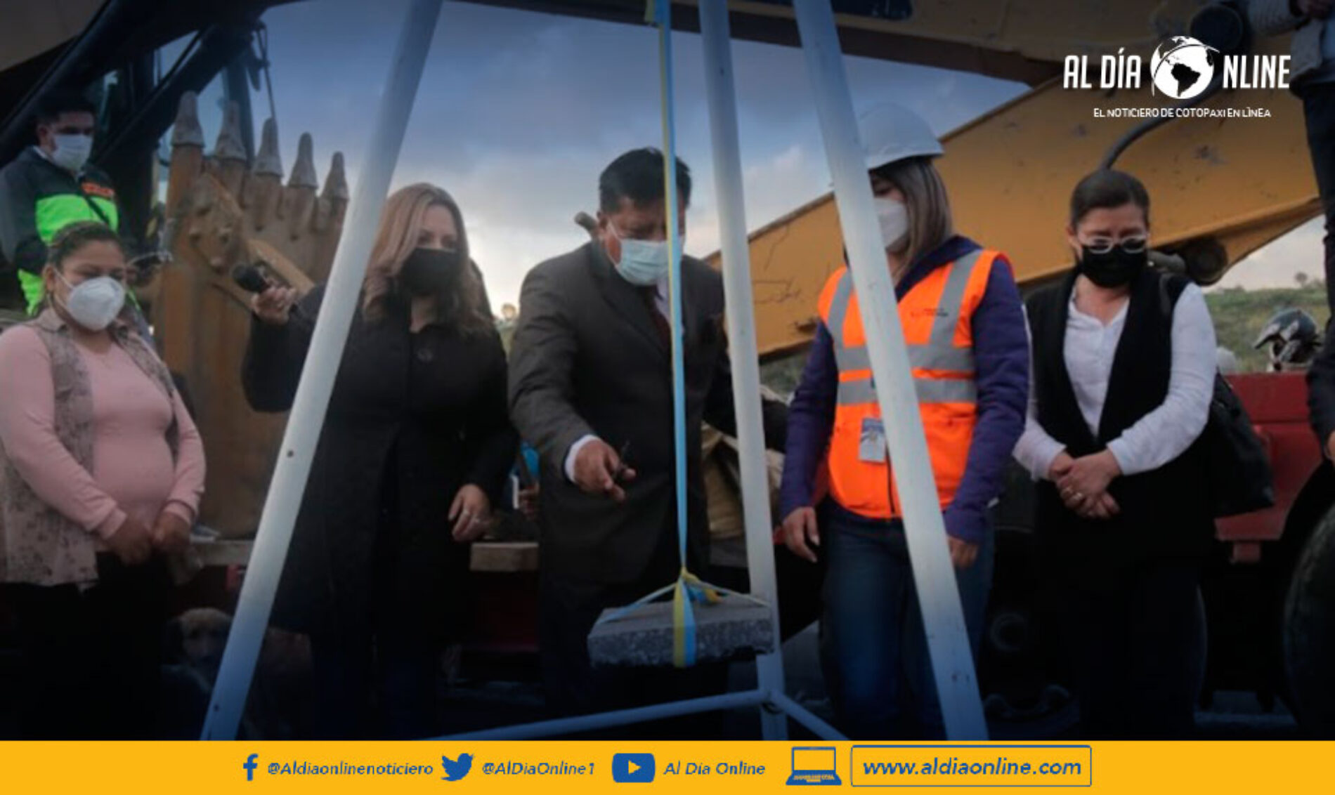 MEJORAMIENTO VIAL SANTO SAMANA-UTC, UNA REALIDAD