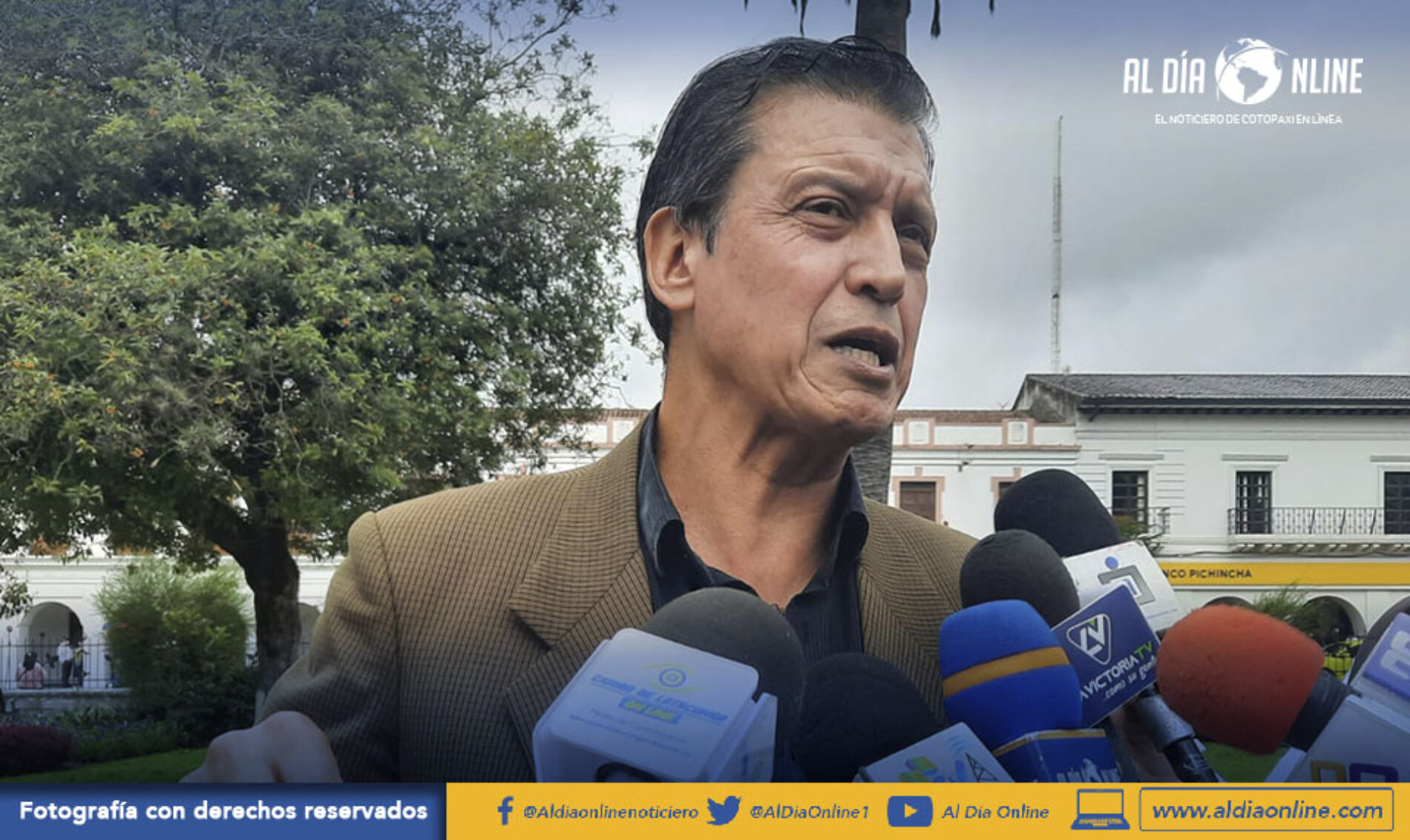 RODRIGO ESPÍN, EXALCALDE DE LATACUNGA, ACLARA RESPONSABILIDAD DE LA CONSTRUCCIÓN DEL CRS COTOPAXI. (VIDEO)