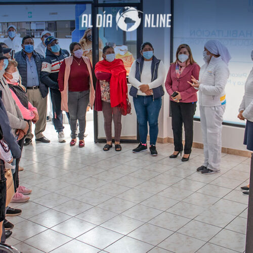 PATRONATO MUNICIPAL DE LATACUNGA INAUGURÓ EL “CENTRO DE REHABILITACIÓN Y TERAPÉUTICO ”  EN EL MERCADO MAYORISTA