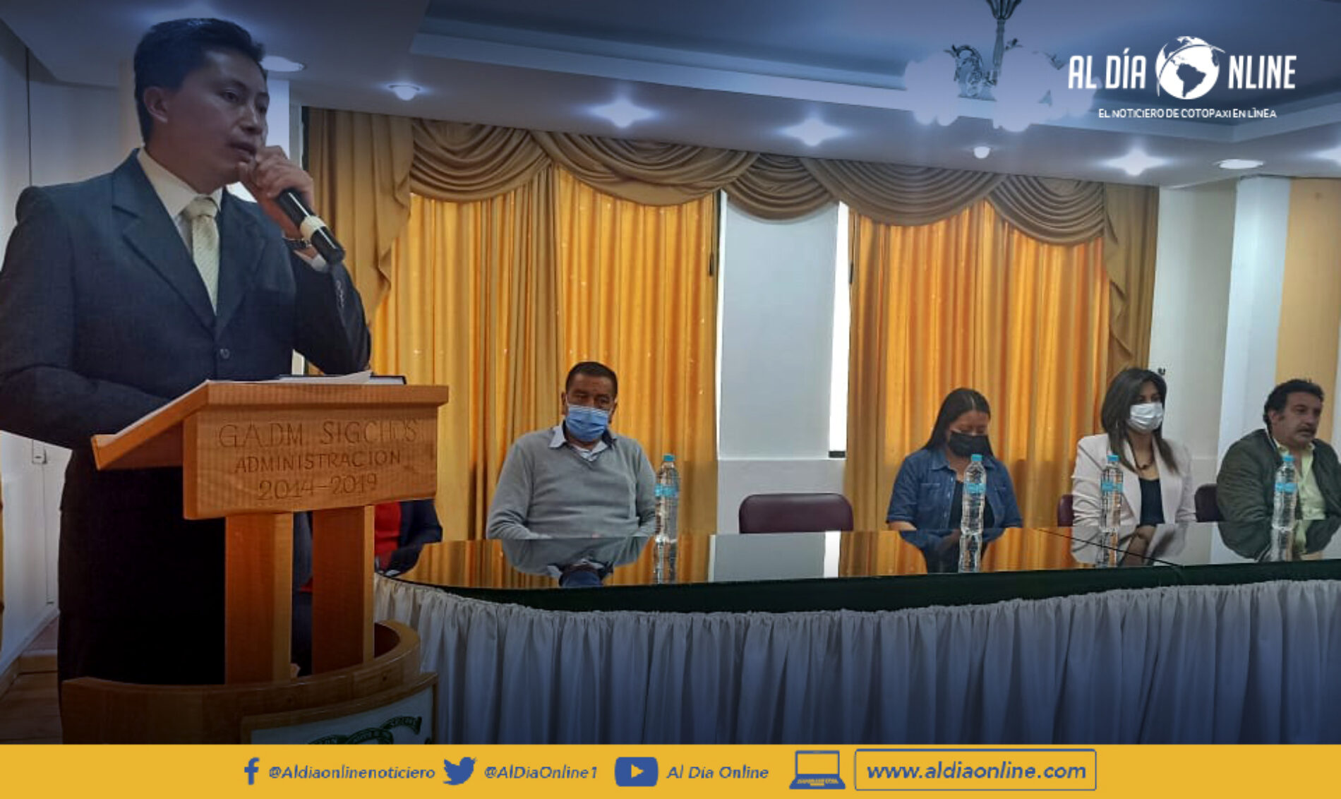 LA ASOCIACIÓN DE MUNICIPALIDADES DEL ECUADOR REGIONAL 3 ENTREGA PLAN DE DESARROLLO TURÍSTICO A SIGCHOS