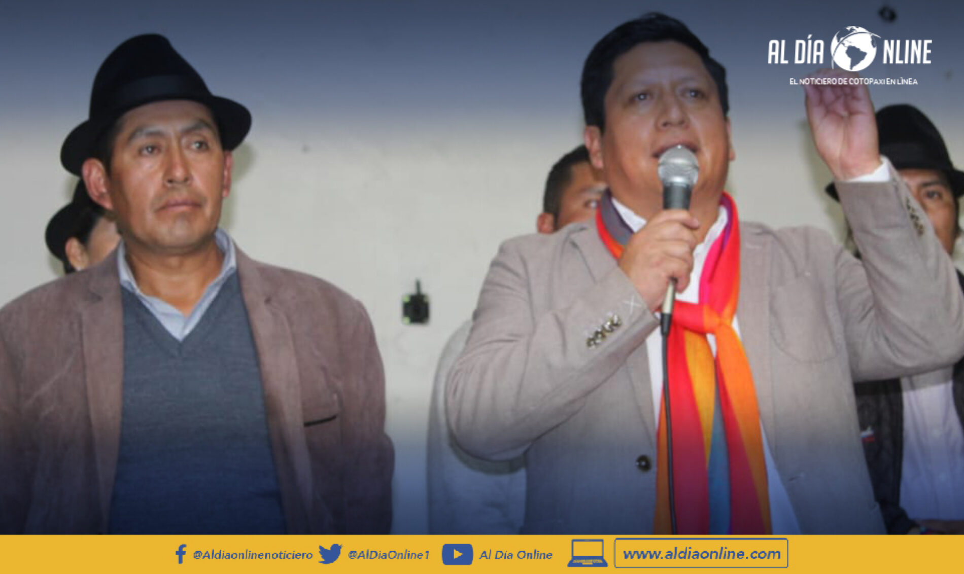 JAIME CHALUISA GANÓ PRIMARIAS EN PUJILÍ Y ES CANDIDATO A LA ALCALDÍA POR PACHAKUTIK