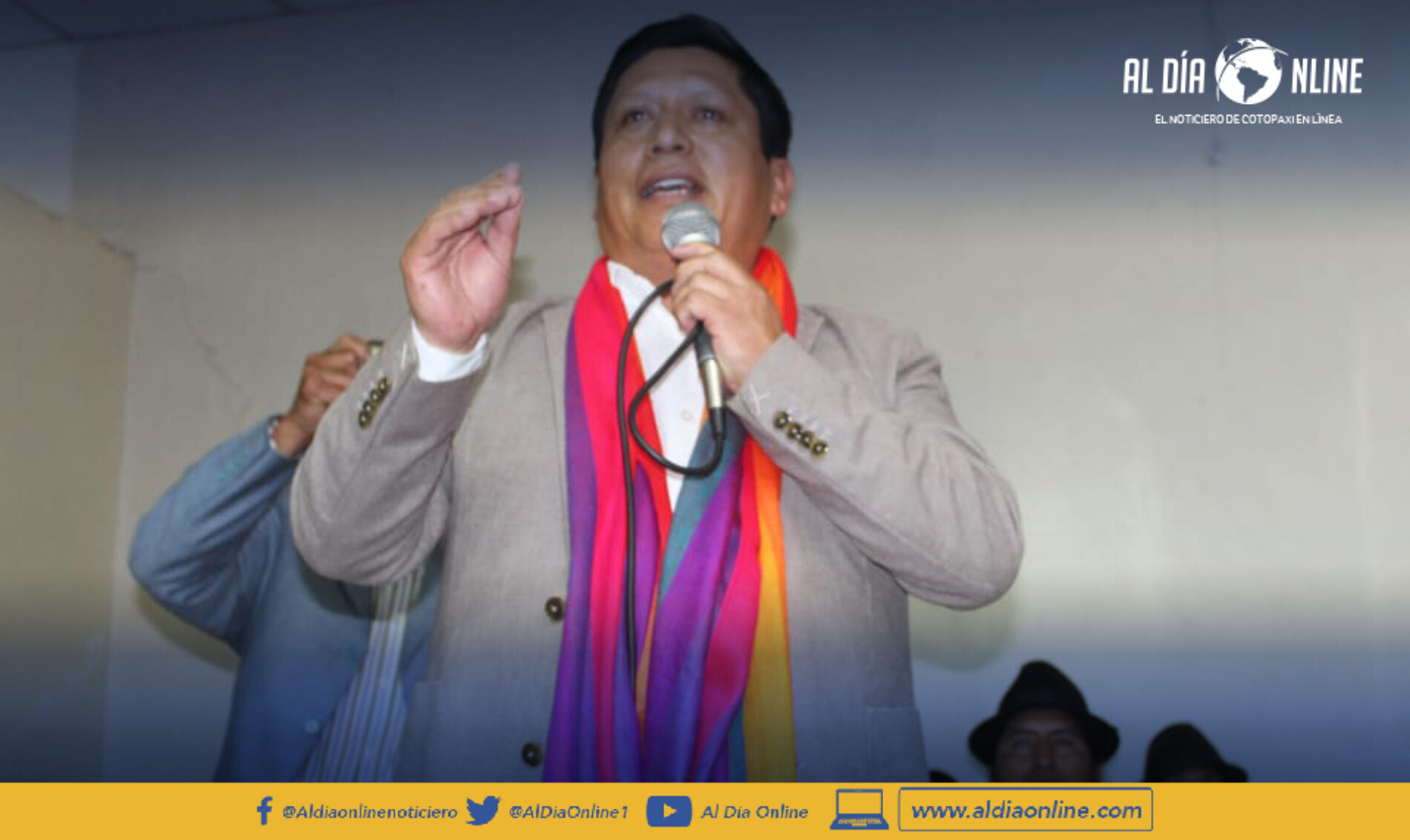 JAIME CHALUISA GANÓ PRIMARIAS EN PUJILÍ Y ES CANDIDATO A LA ALCALDÍA POR PACHAKUTIK