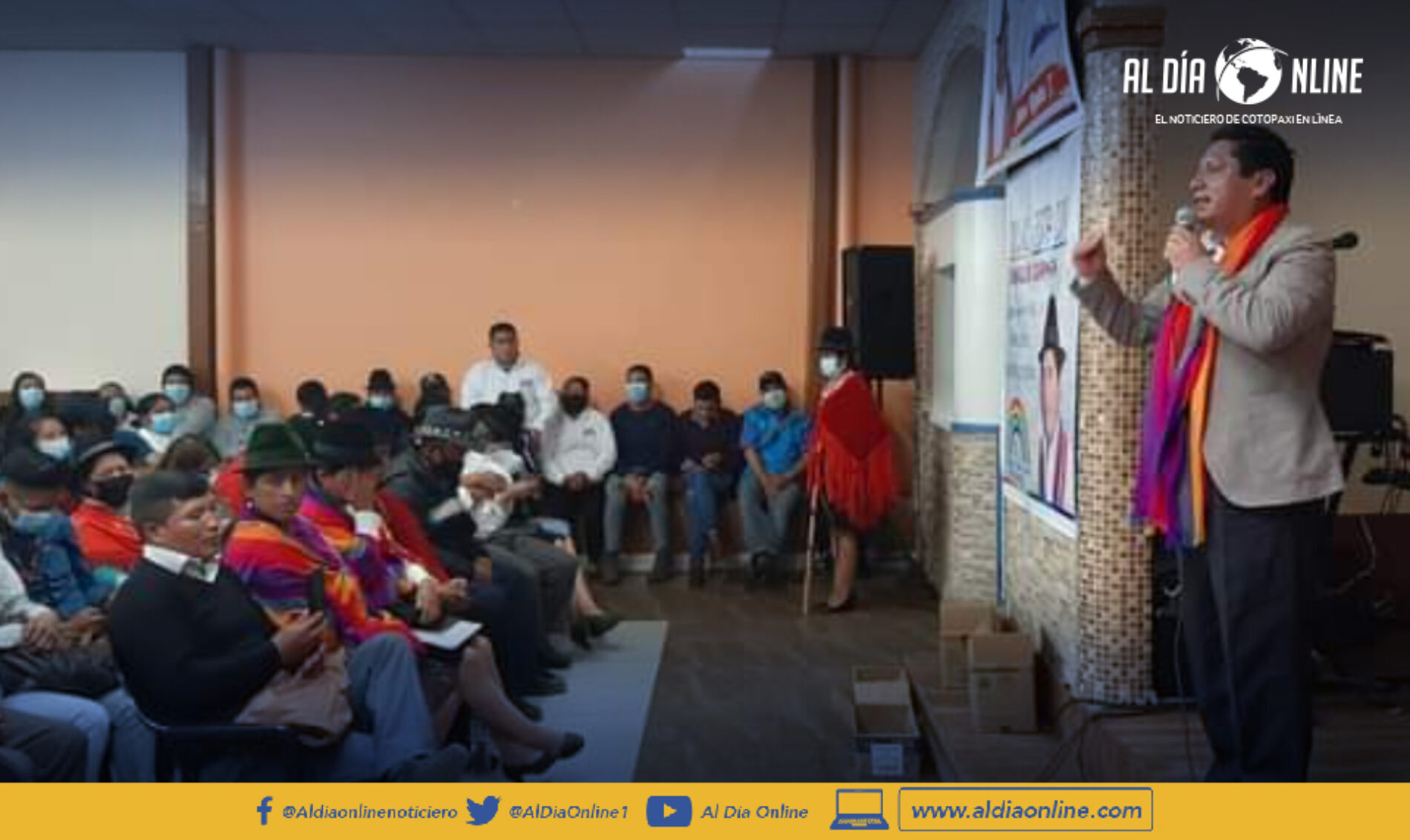JAIME CHALUISA GANÓ PRIMARIAS EN PUJILÍ Y ES CANDIDATO A LA ALCALDÍA POR PACHAKUTIK