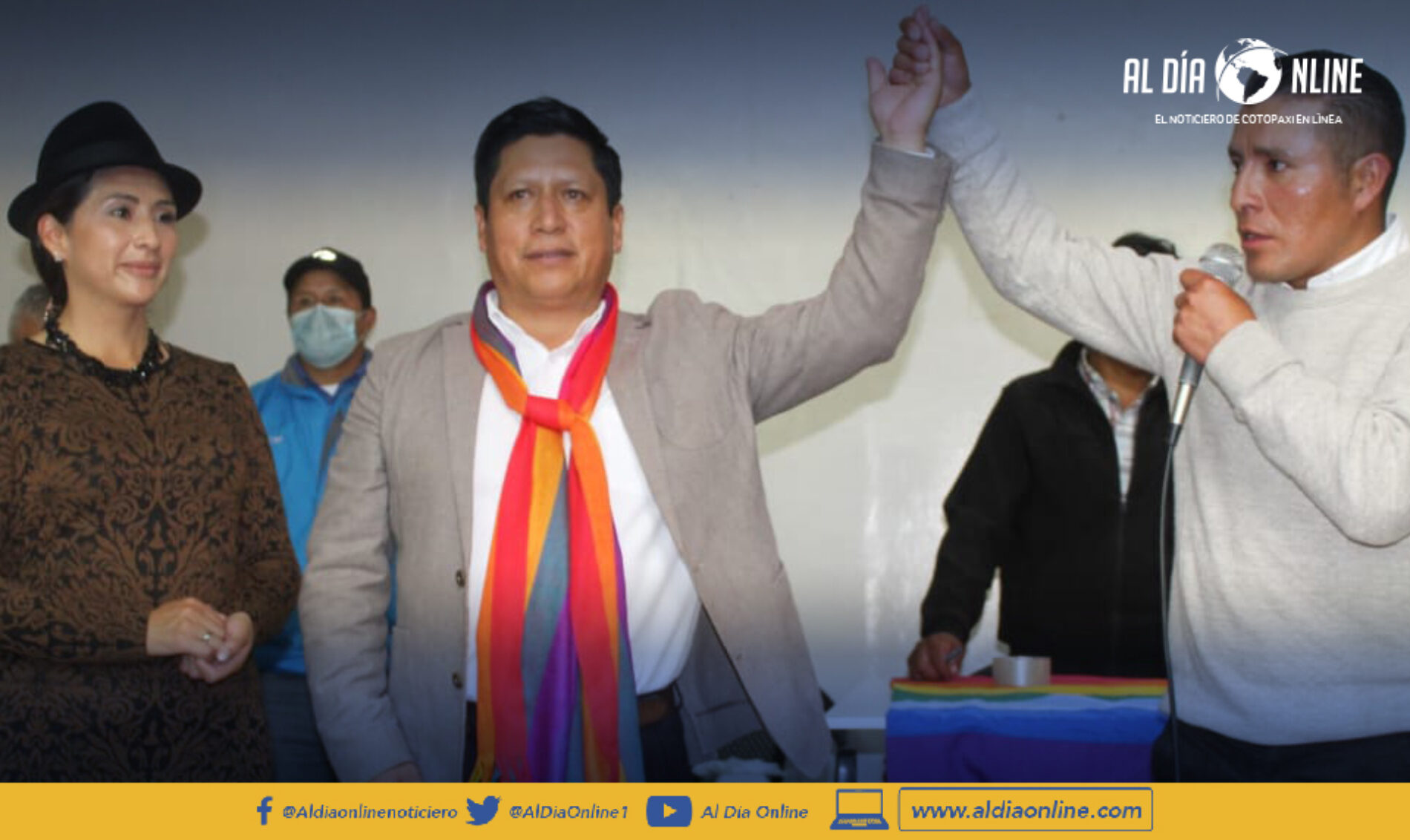 JAIME CHALUISA GANÓ PRIMARIAS EN PUJILÍ Y ES CANDIDATO A LA ALCALDÍA POR PACHAKUTIK