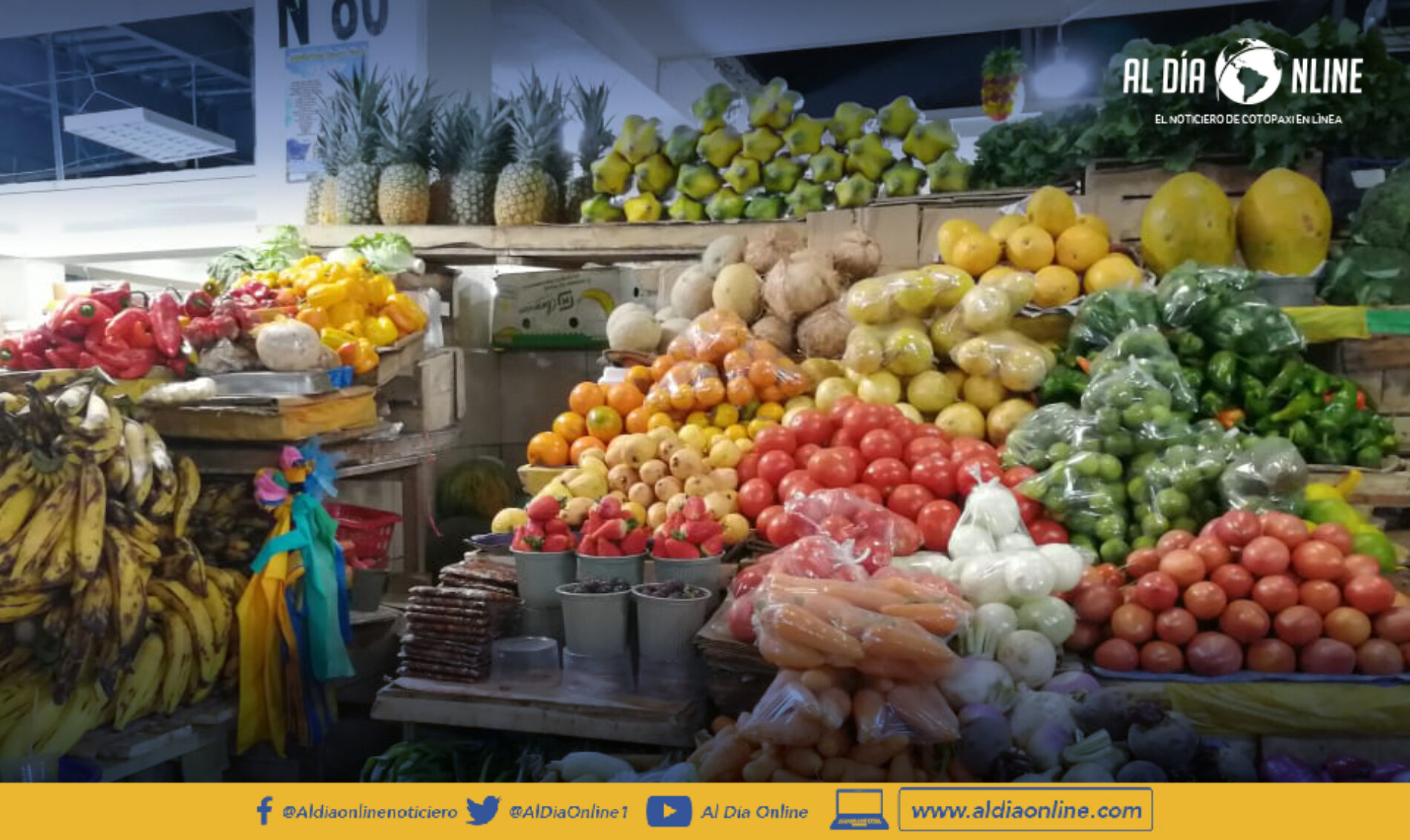 MERCADOS DE LATACUNGA LISTOS PARA SEMANA SANTA CON PRODUCTOS PARA TRADIONAL FANESCA
