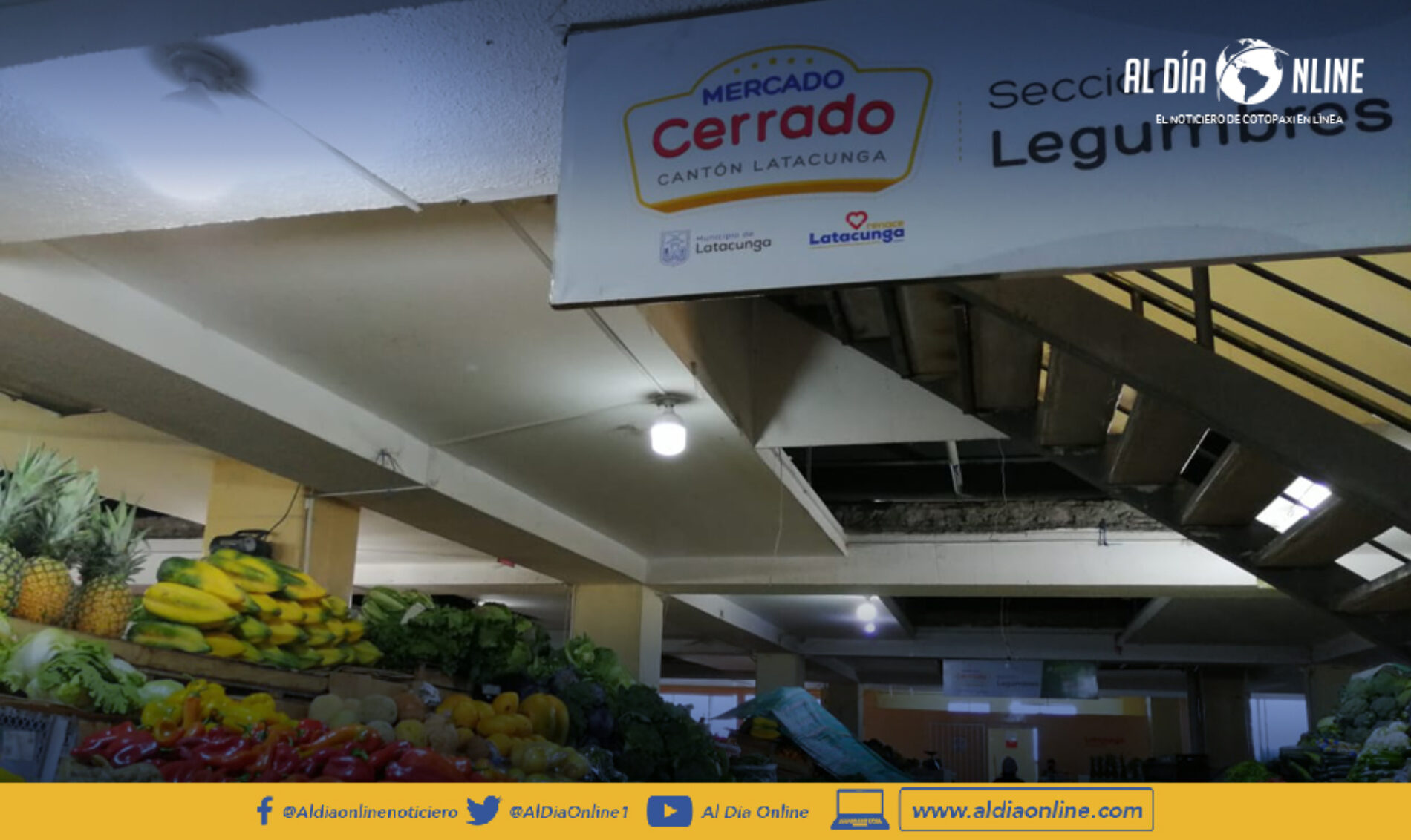 MERCADOS DE LATACUNGA LISTOS PARA SEMANA SANTA CON PRODUCTOS PARA TRADIONAL FANESCA