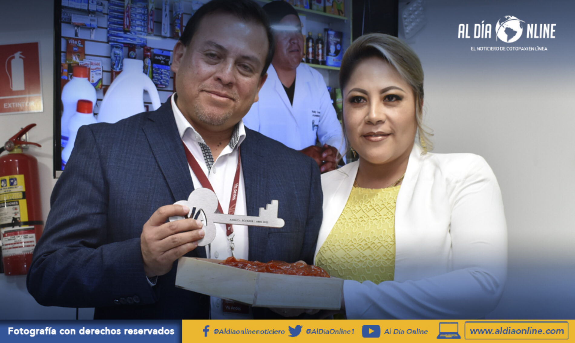 VIS ANDES INAUGURÓ NUEVA AGENCIA EN HUACHI CHICO -AMBATO SECTOR MALL DE LOS ANDES (VIDEOS)