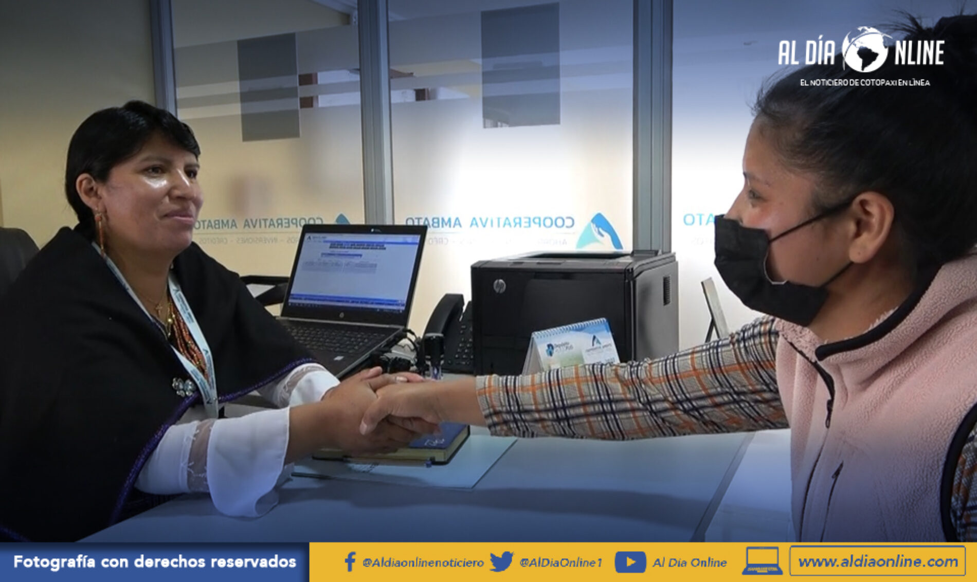 COOPERATIVA DE AHORRO Y CRÉDITO “AMBATO” UNA ENTIDAD FORTALECIDA EN COTOPAXI Y EL PAÍS (VIDEO)