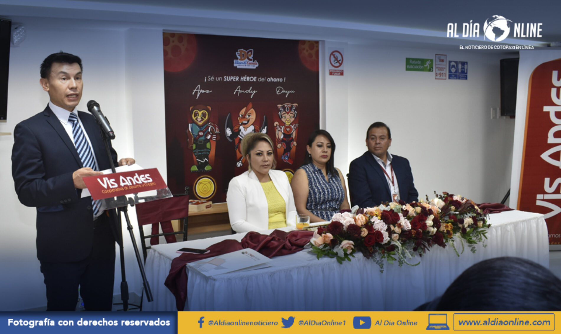 VIS ANDES INAUGURÓ NUEVA AGENCIA EN HUACHI CHICO -AMBATO SECTOR MALL DE LOS ANDES (VIDEOS)