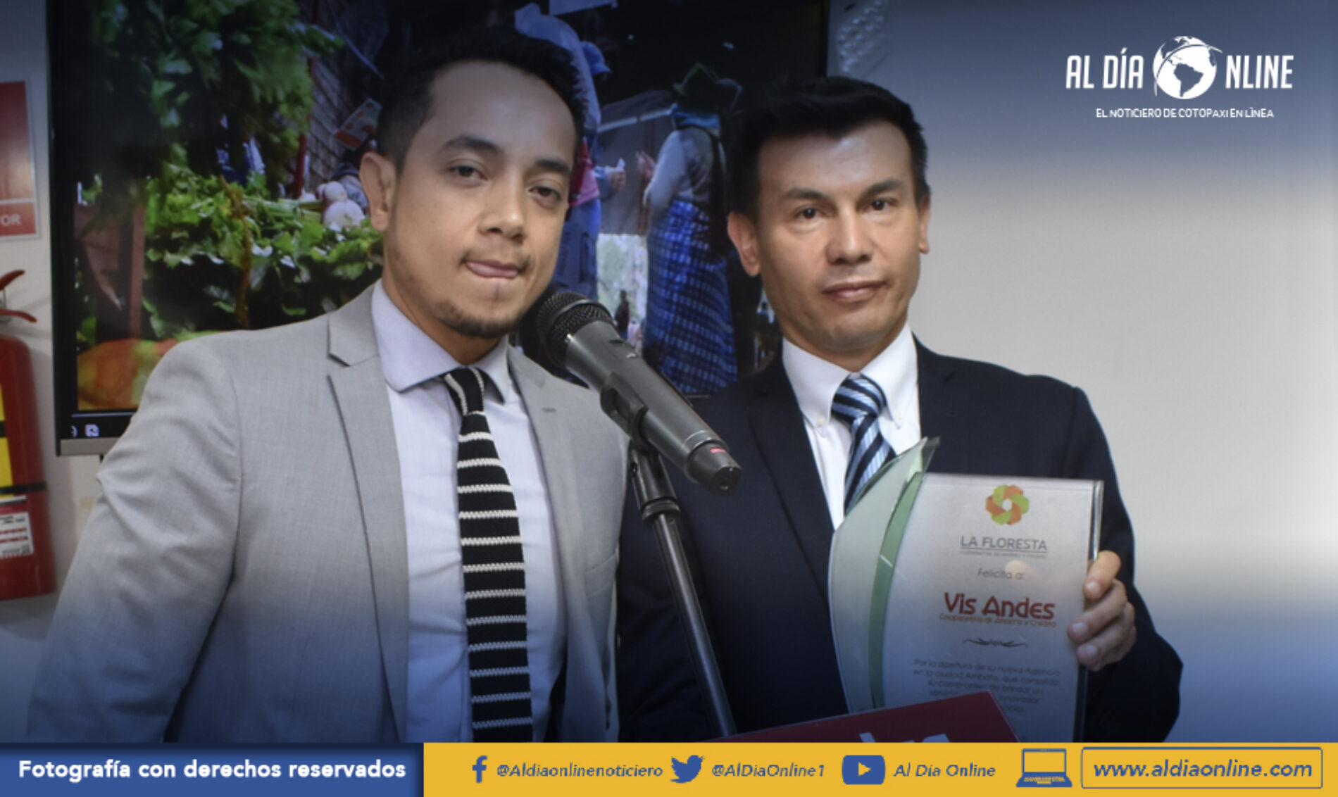 VIS ANDES INAUGURÓ NUEVA AGENCIA EN HUACHI CHICO -AMBATO SECTOR MALL DE LOS ANDES (VIDEOS)