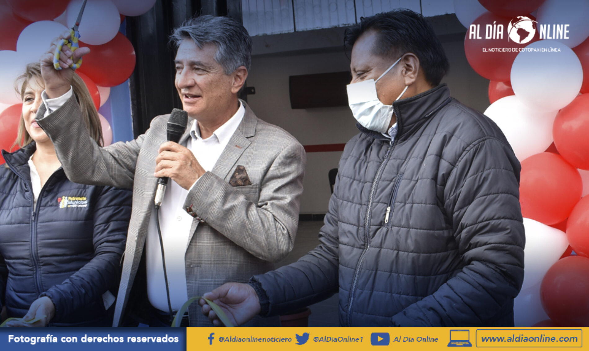 PLATAFORMA SOCIAL APERTURA LAS PUERTAS DE LA CASA DE ACOGIDA EN CIUDADELA LAS FUENTES (VIDEO)