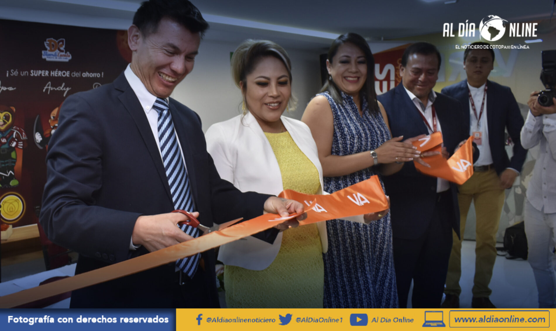 VIS ANDES INAUGURÓ NUEVA AGENCIA EN HUACHI CHICO -AMBATO SECTOR MALL DE LOS ANDES (VIDEOS)