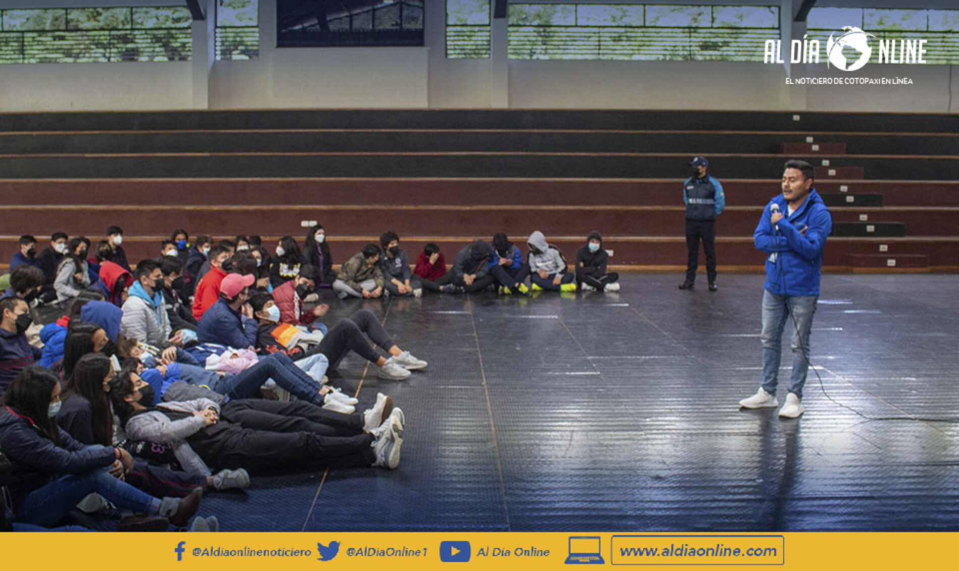 CONVERSATORIOS SE REALIZAN EN  9 U.E DE LATACUNGA COMO PREVENCIÓN. (VIDEO)