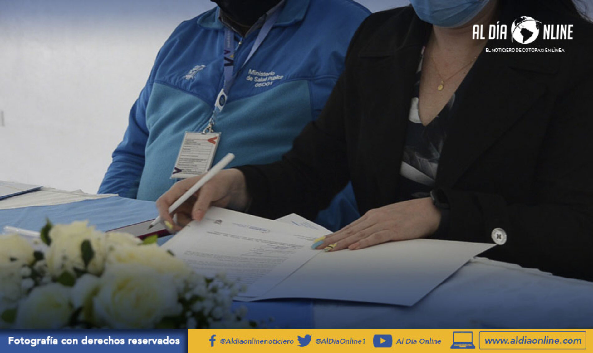 PATRONATO MUNICIPAL DE LATACUNGA RENUEVA CONVENIO DE COOPERACIÓN CON COORDINACIÓN ZONAL 3 DE SALUD. (VIDEO)