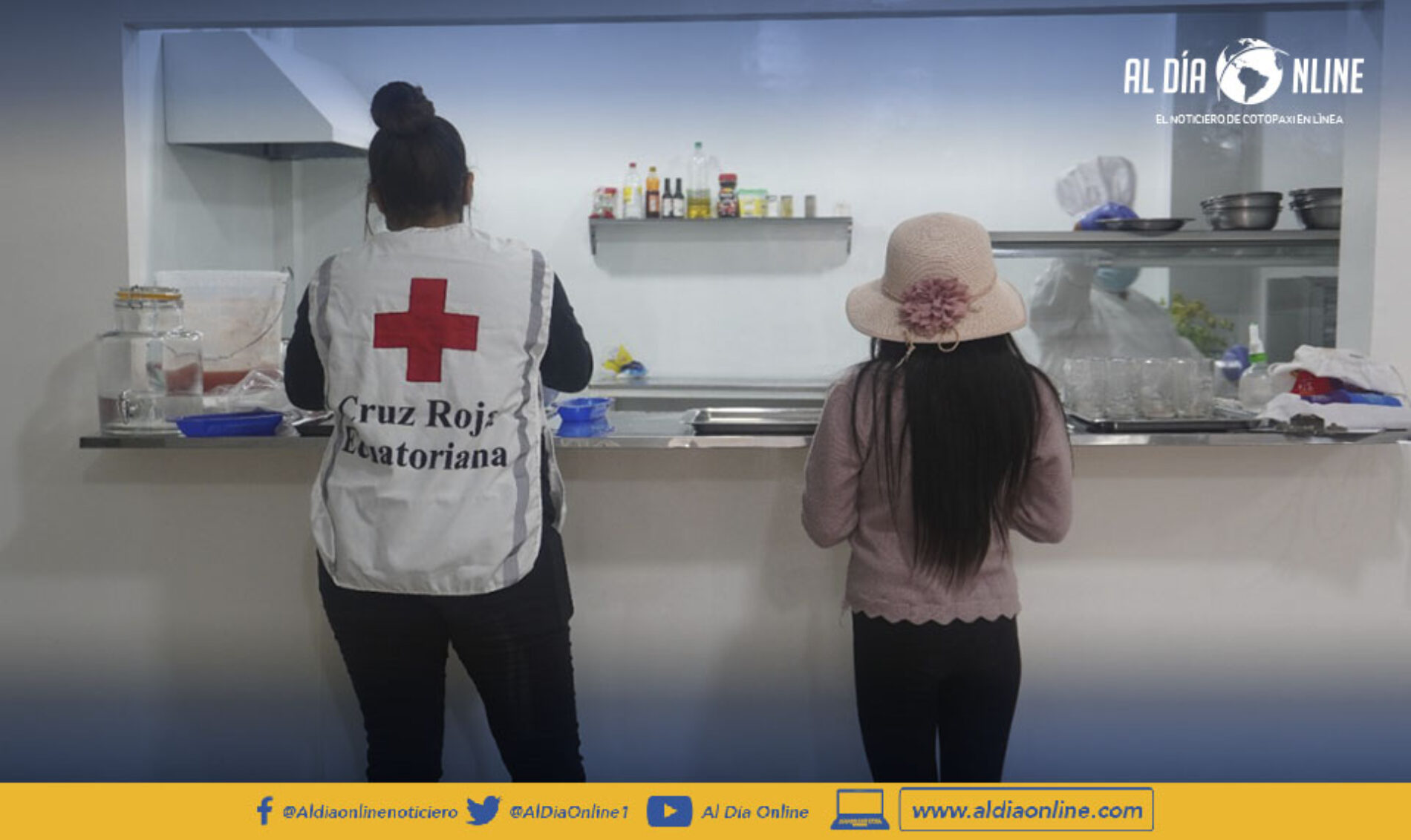 CRUZ ROJA COTOPAXI SOLICITA DONACIONES PARA COMEDOR COMUNITARIO. (VIDEO)