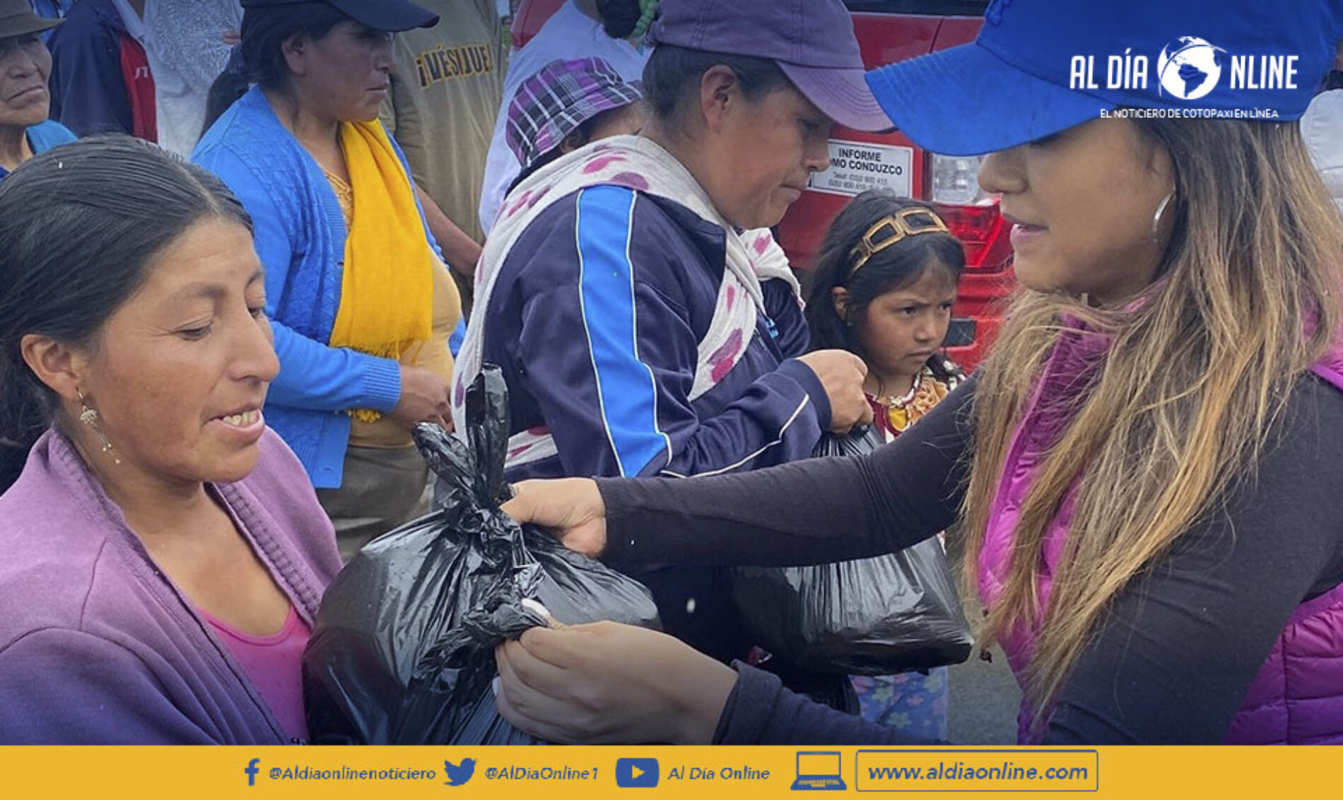 AYUDA SOCIAL POR PARTE DEL PATRONATO PROVINCIAL A LOS AFECTADOS POR EL INVIERNO EN COTOPAXI. (VIDEO)