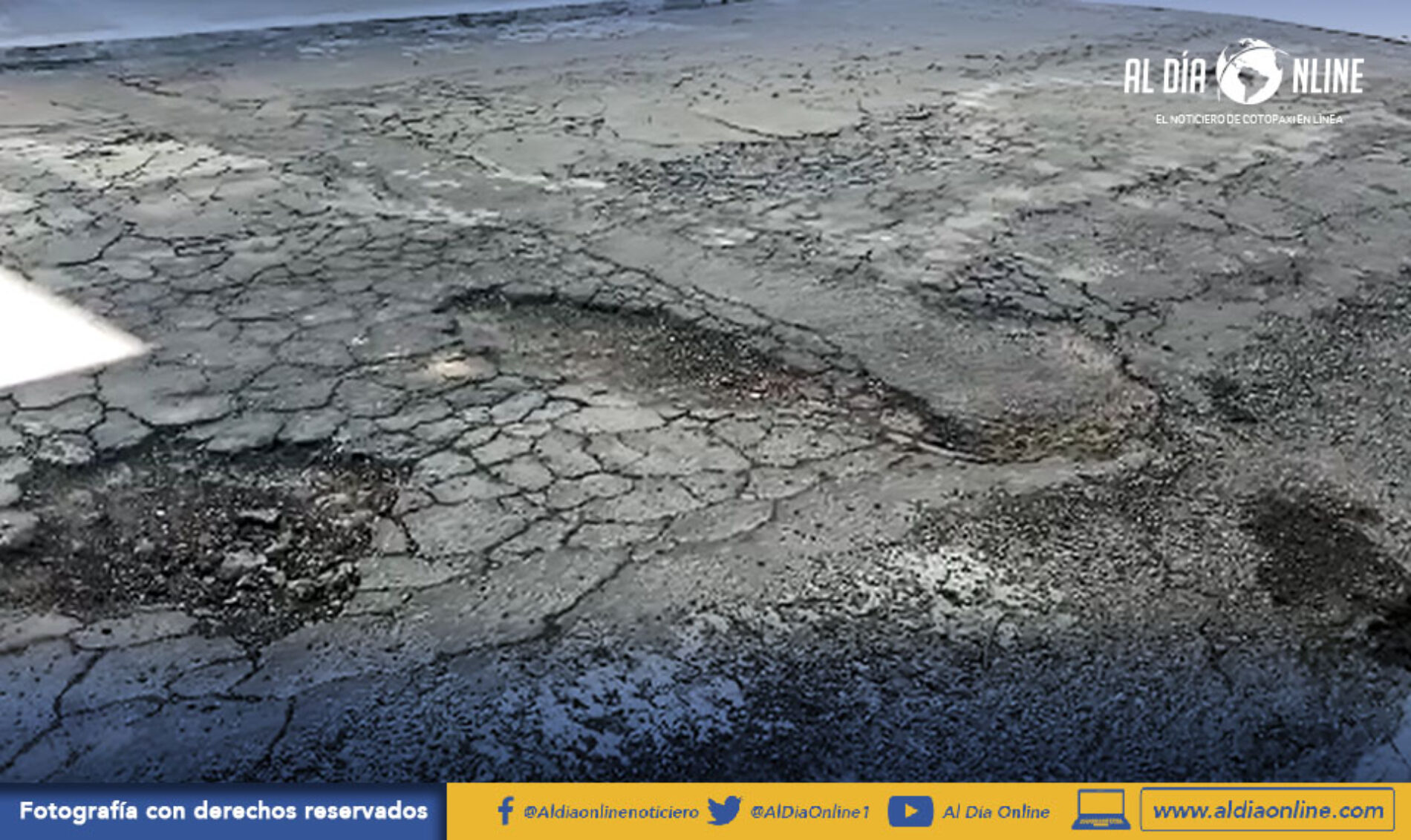 LLUVIAS EN LATACUNGA RETRASA CRONOGRAMA DE EJECUCIÓN EN OBRAS VIALES. (VIDEO)