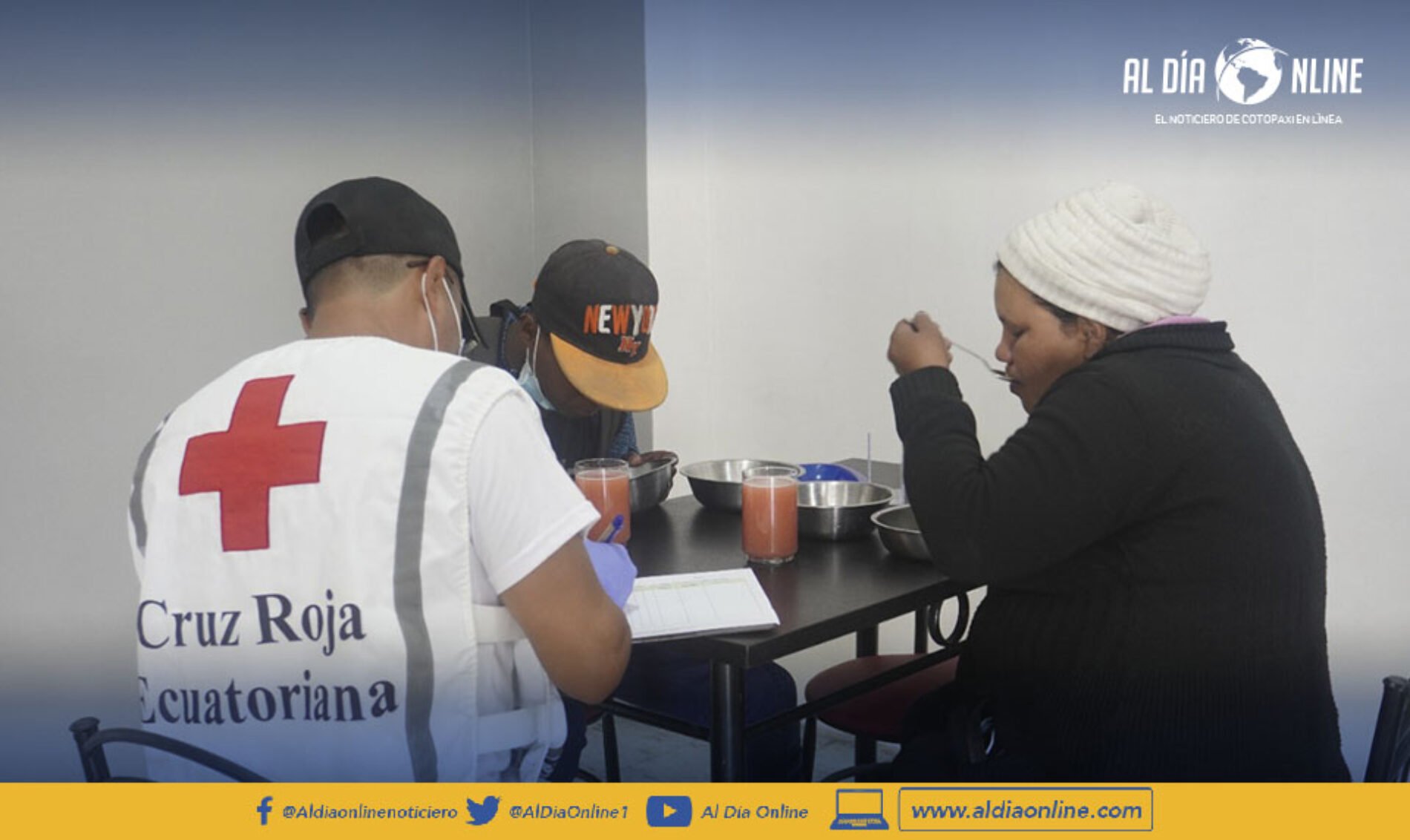 CRUZ ROJA COTOPAXI SOLICITA DONACIONES PARA COMEDOR COMUNITARIO. (VIDEO)